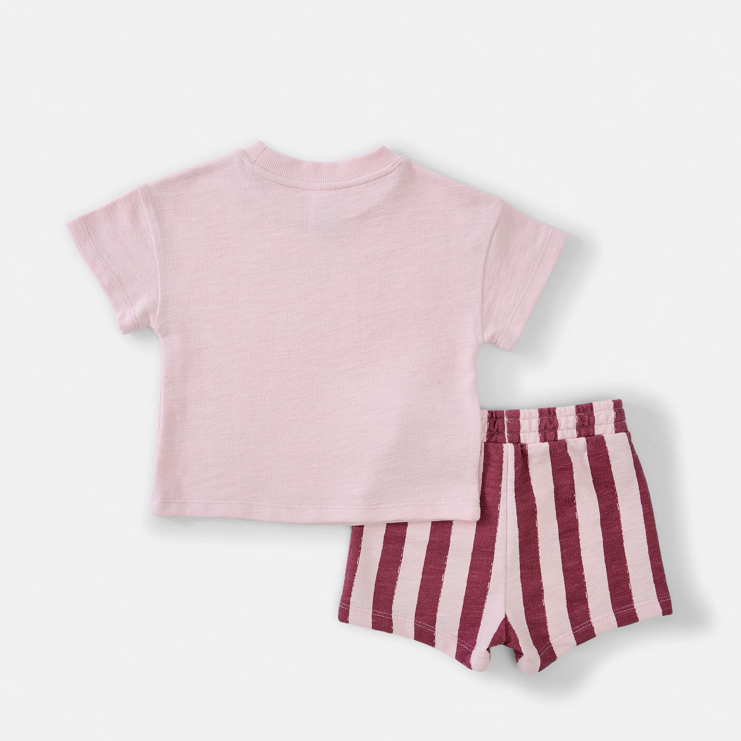 2 Australian Cotton Slub Set Pnk Amor, 2 of 6