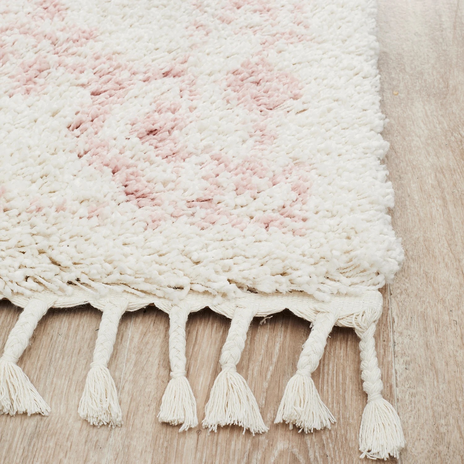 4 Common Ground Rugs Amber 33 290x200cm - Large Pet Friendly Floor Rug - Pink, 4 of 7