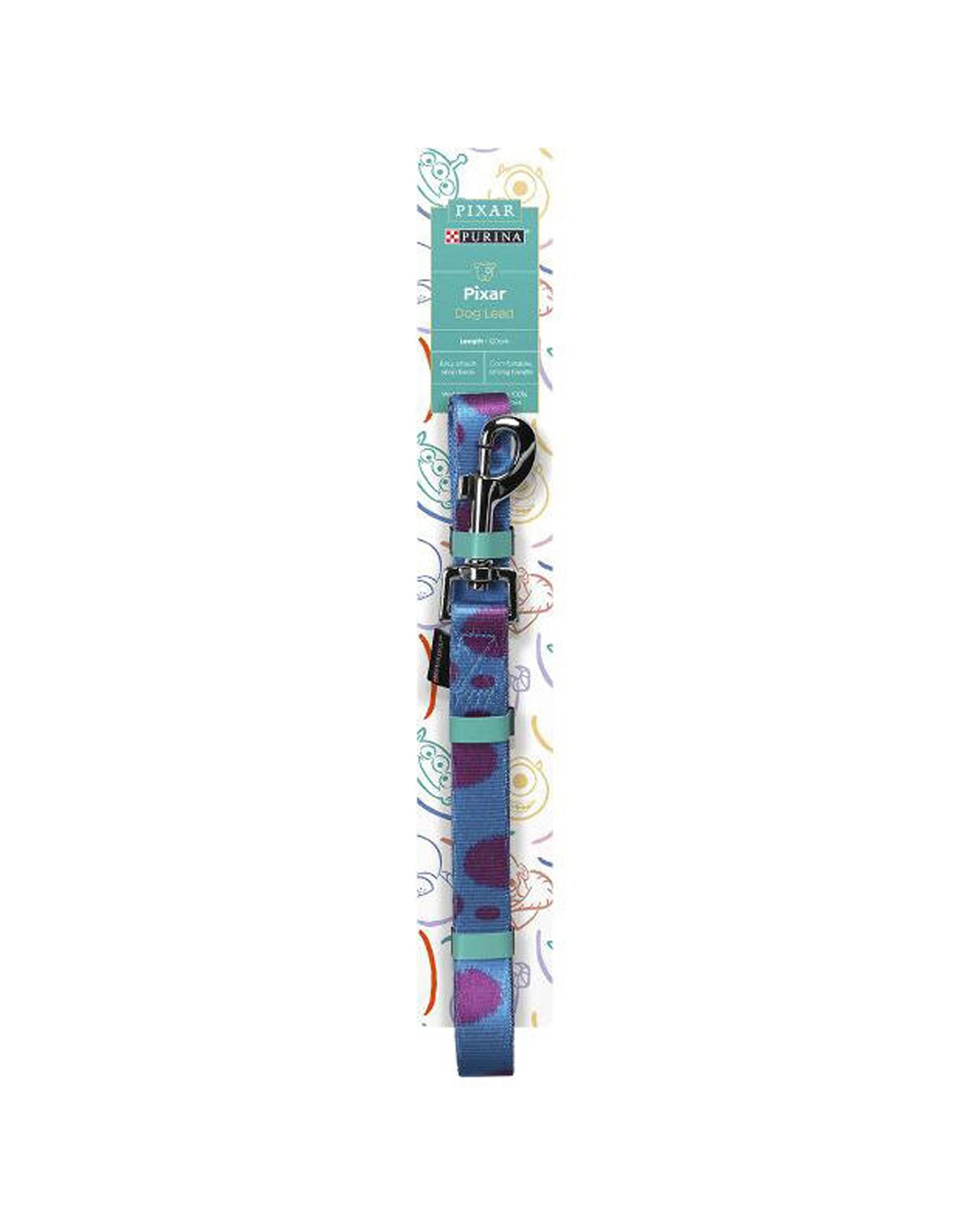 2 Purina 6PK Total Care Pixar Dog Lead Walking Leash 120cm - Multi, 2 of 6