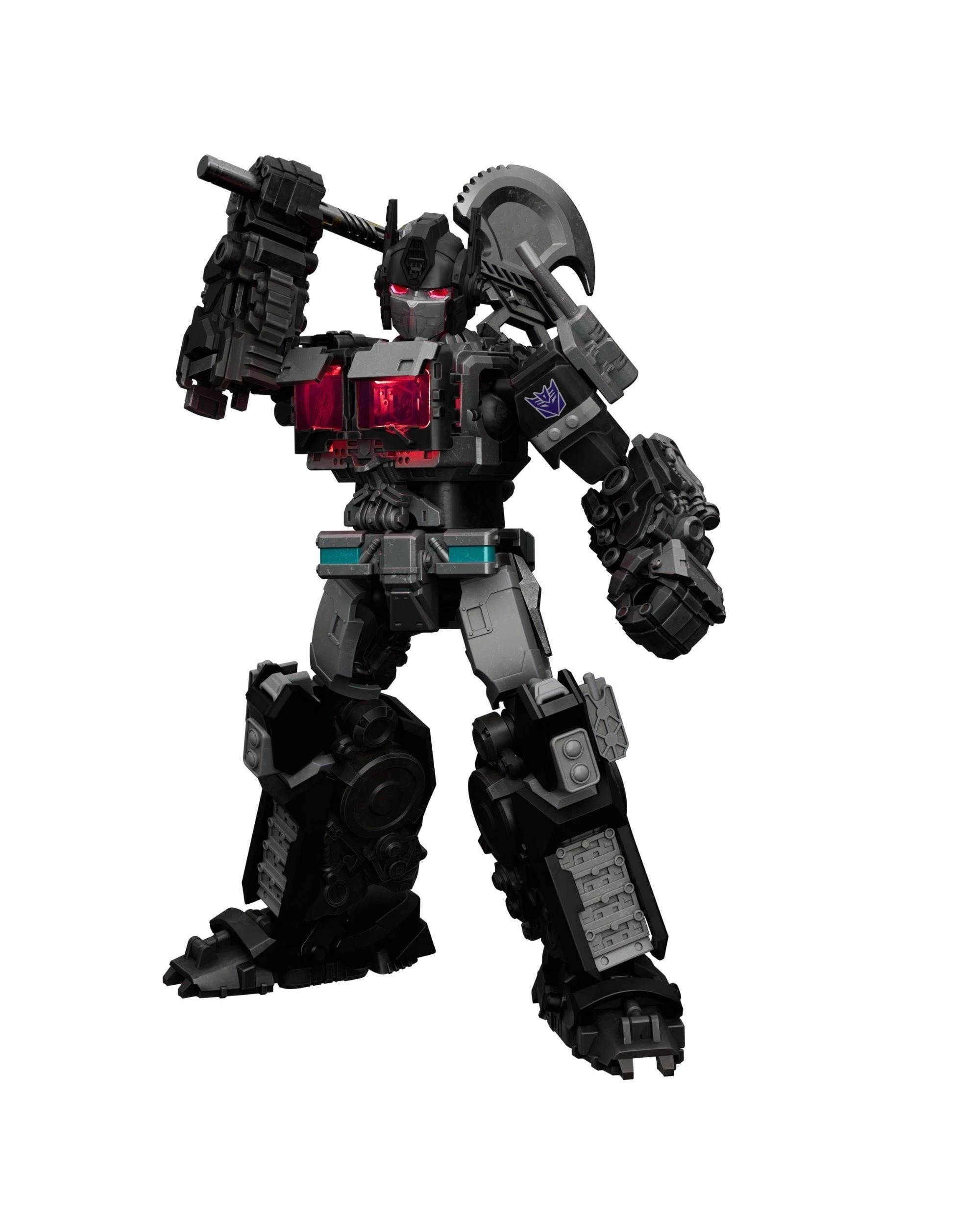 4 Blokees Transformers Classic Class 08 Nemesis Prime Model Kit, 4 of 10