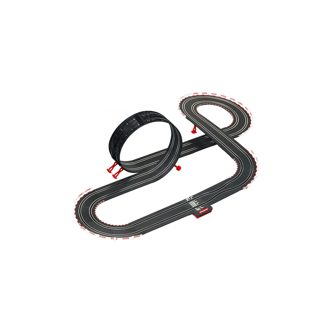 1 Carrera Build N Race Slot Car Set 4.9m Track Length For Kids 6 Years Plus - Multi, 1 of 1