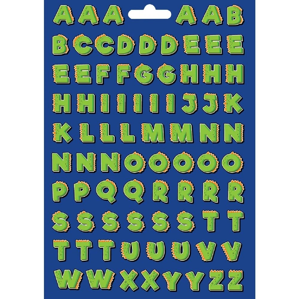 7 Avery Sticker Label Variety Pad 145 x 210mm Dinosaur 5 Sheet, 7 of 8