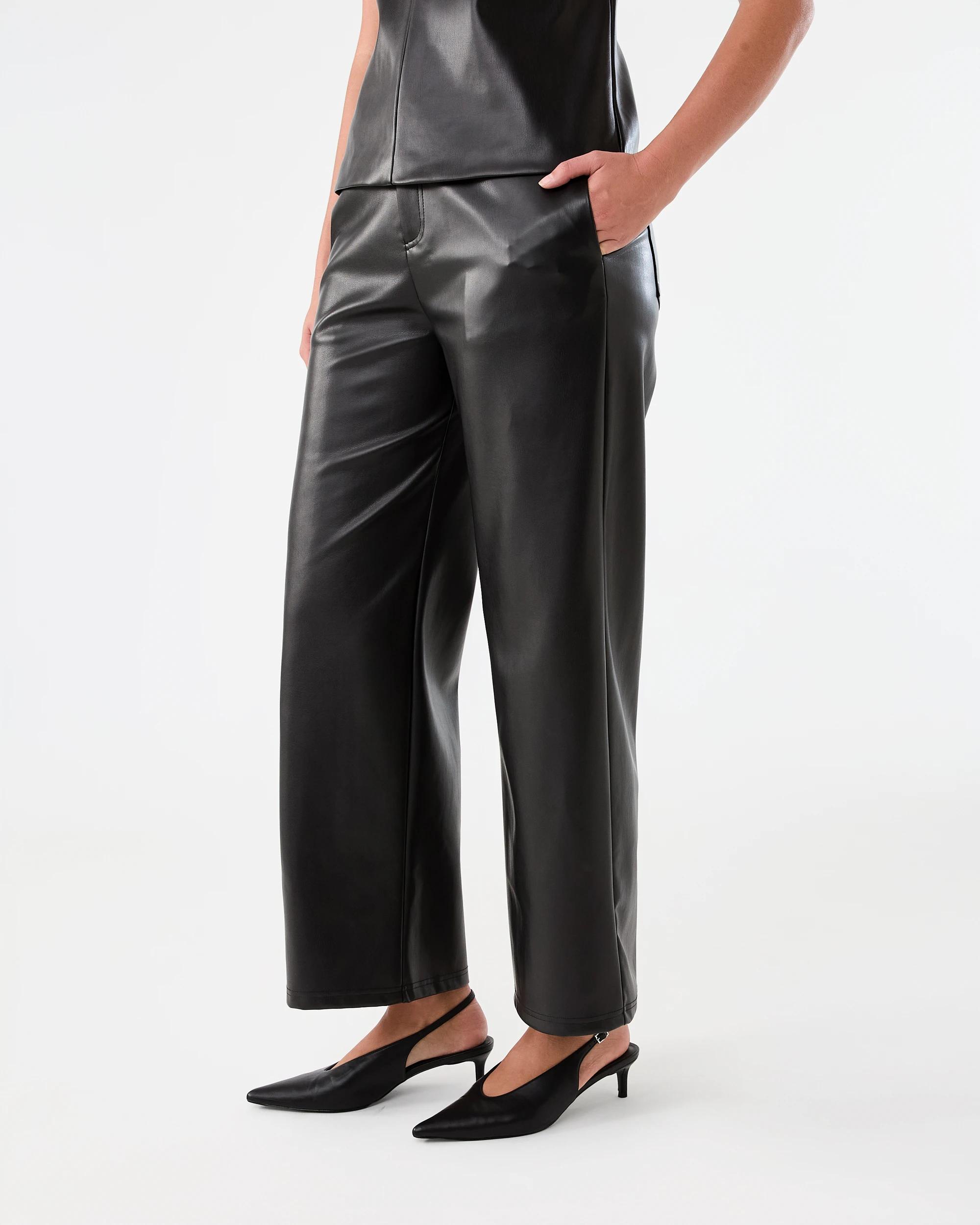 2 PU Pants Black, 2 of 7