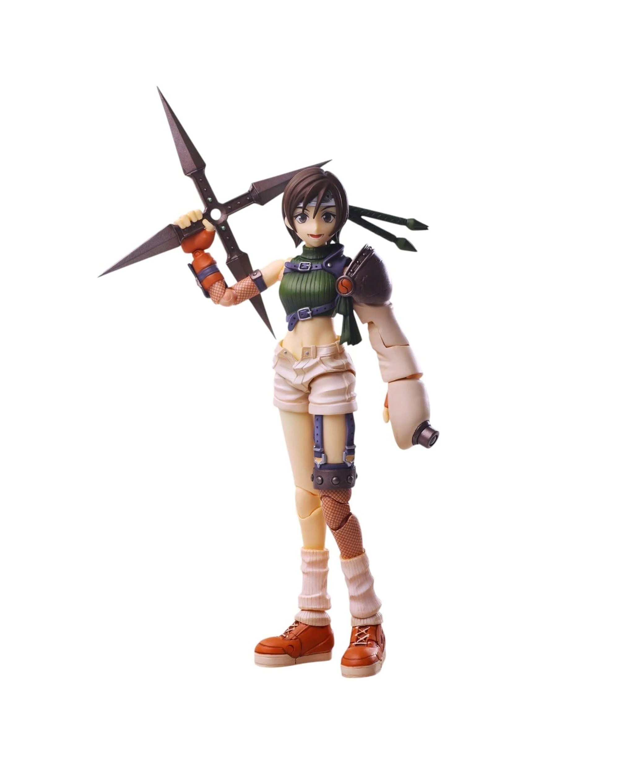 1 Final Fantasy VII Yuffie Kisaragi Bring Arts 6 inch Action Figure, 1 of 9