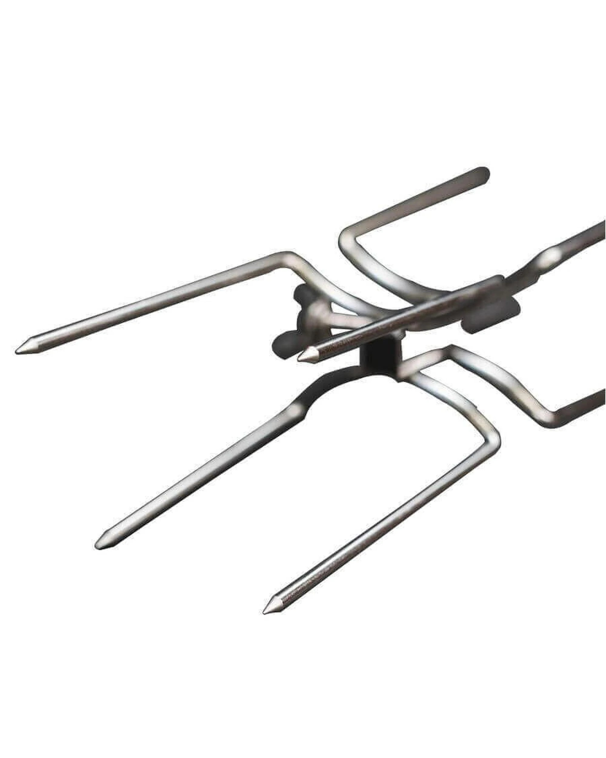 4 Flaming Coals Double Ended Rotisserie Fork and Prong - 10mm Square, 4 of 9
