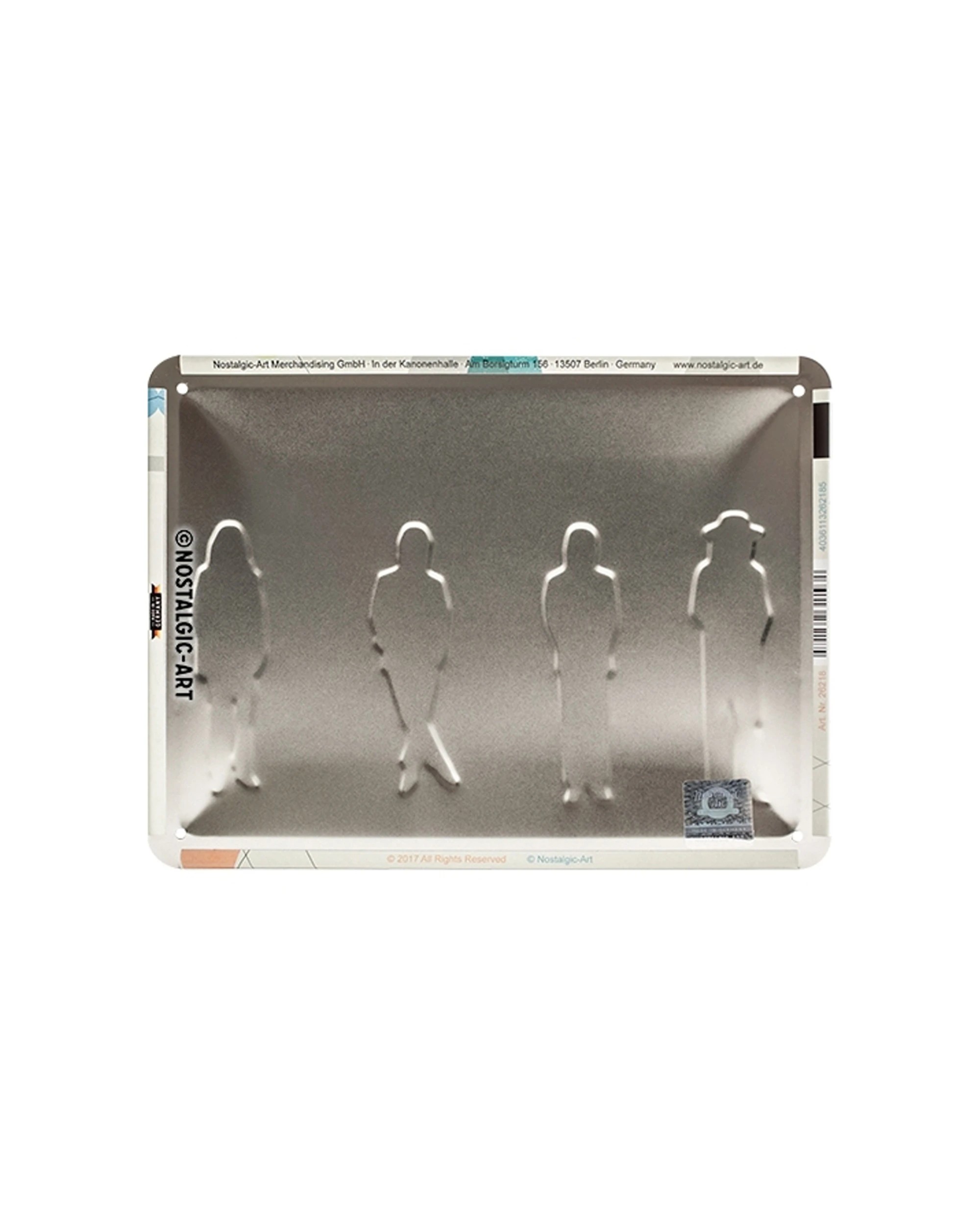 2 Nostalgic-Art 15x20cm Small Metal Sign - The Beatles Hey Jude - Multi, 2 of 3