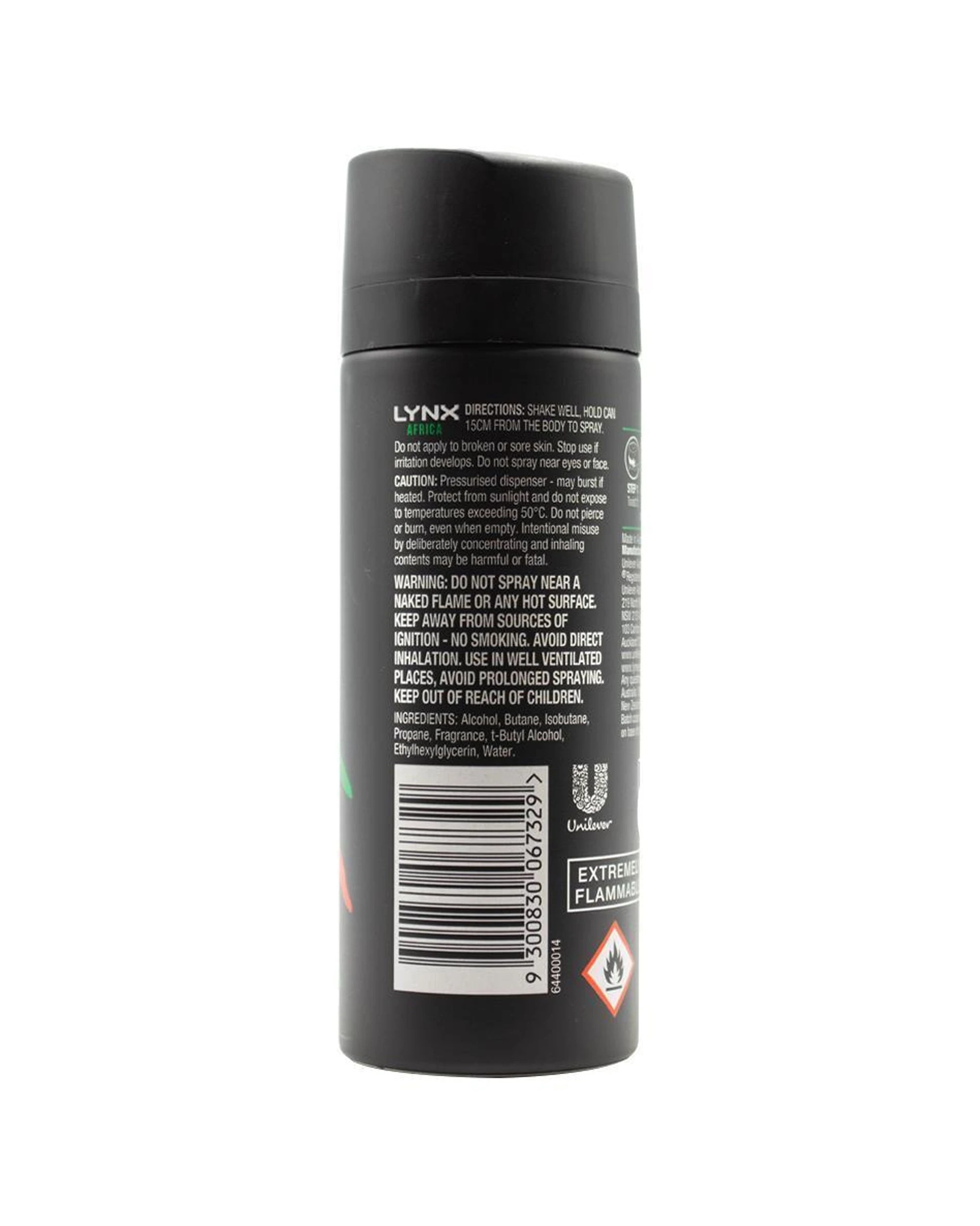 3 Lynx 6PK Deodorant Fragrance 150ml 48h Protection Bodyspray Africa - White, 3 of 4
