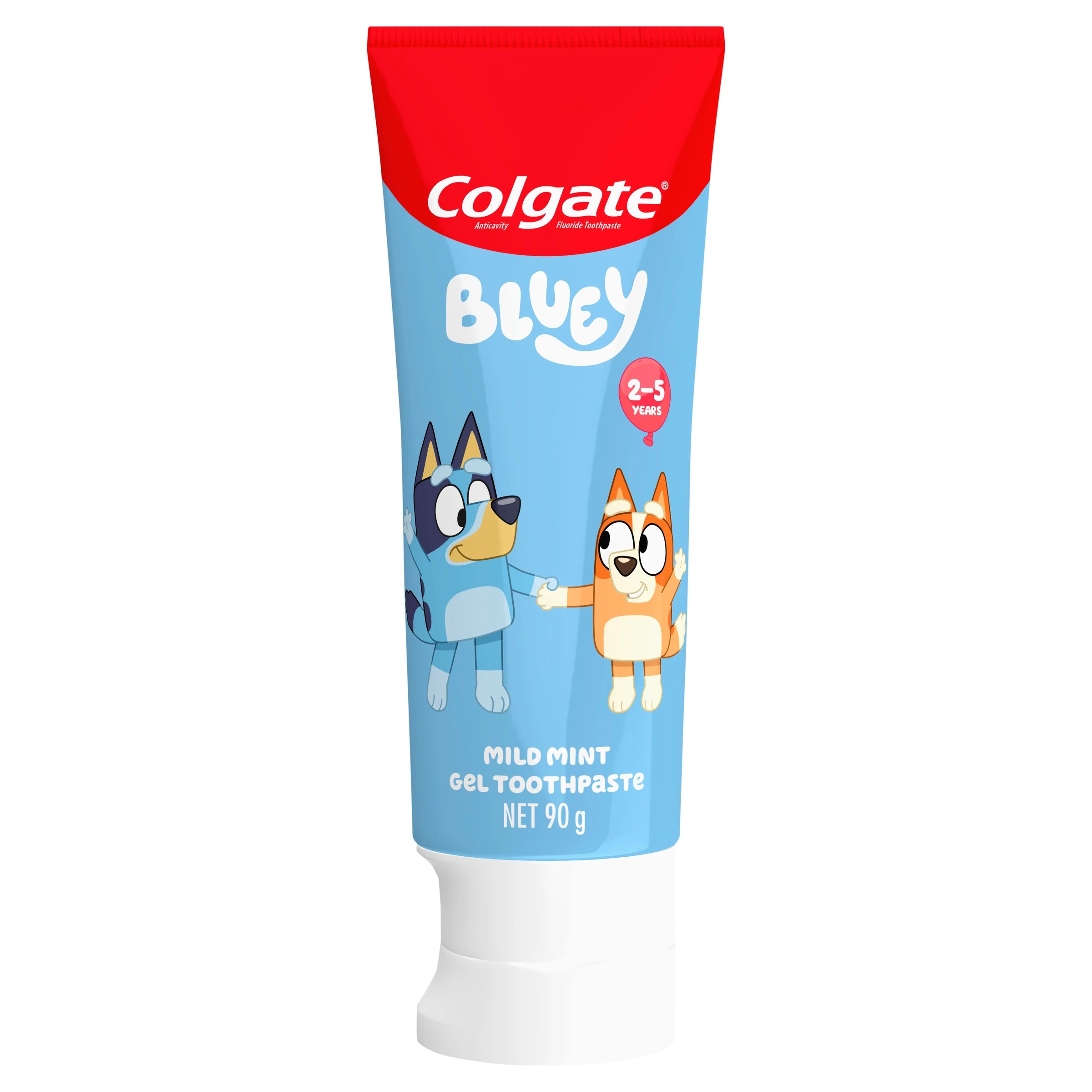 6 Colgate Junior Bluey Mild Mint Gel Toothpaste, 6 of 9