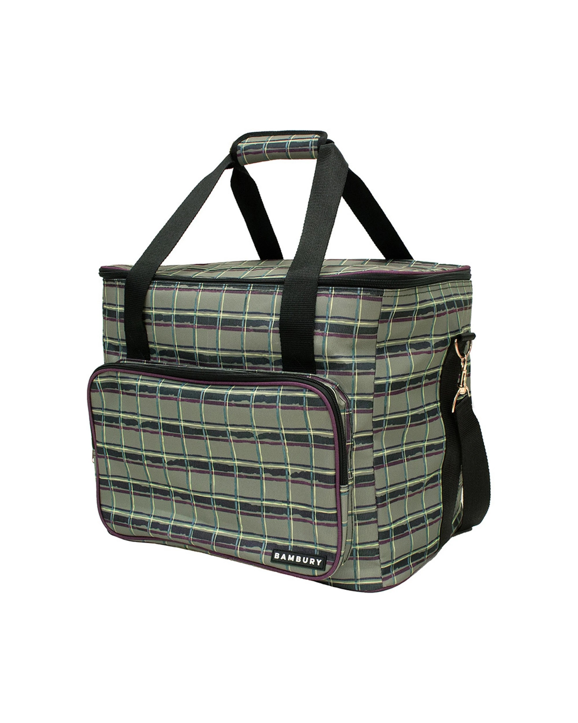 1 Bambury Felix Cooler Bag Insulated Food Carrier Large Water Resistant - Pattern, 1 of 3