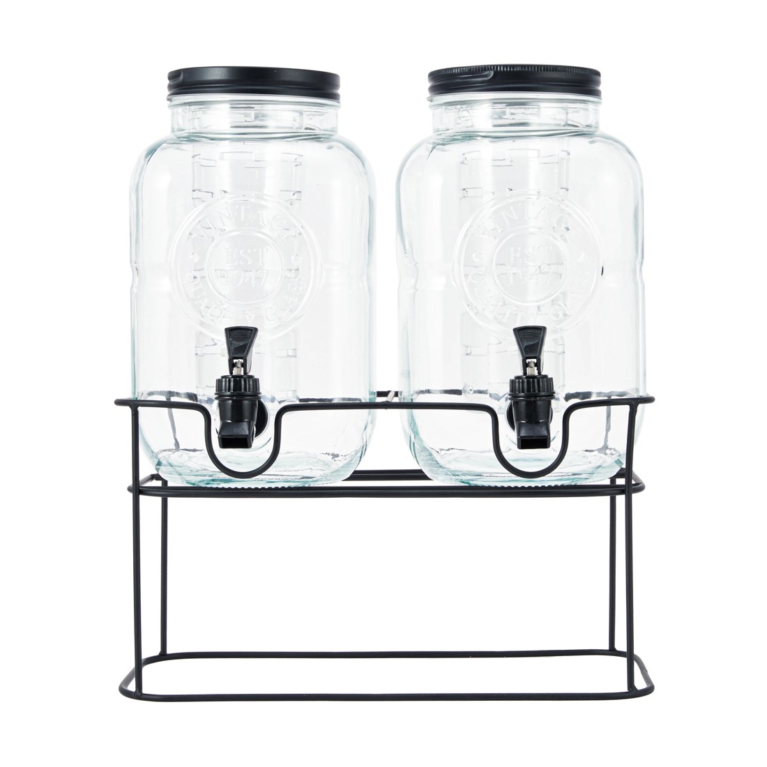 1 Dual Drink Dispenser with Stand, 1 of 5