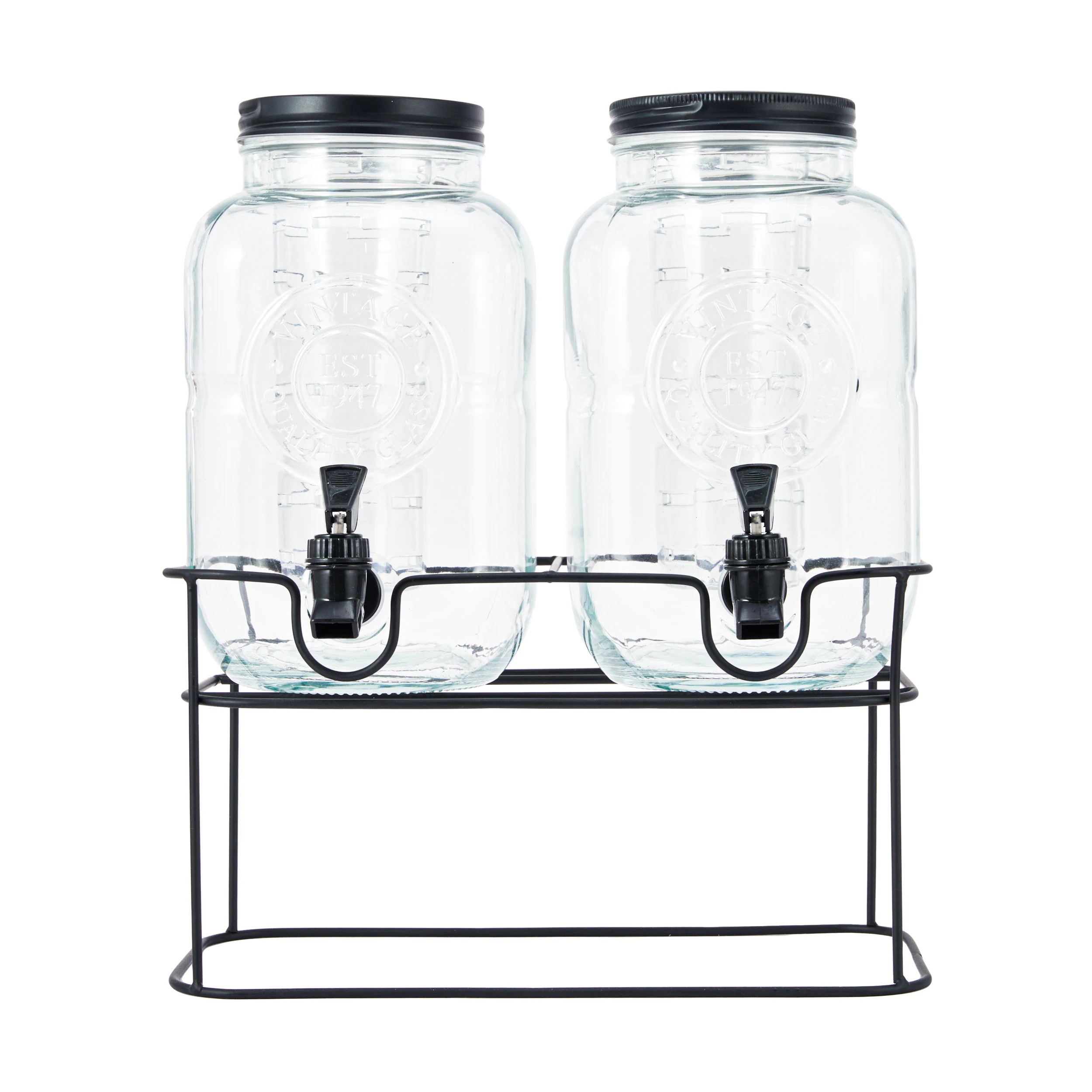 1 Dual Drink Dispenser with Stand, 1 of 5