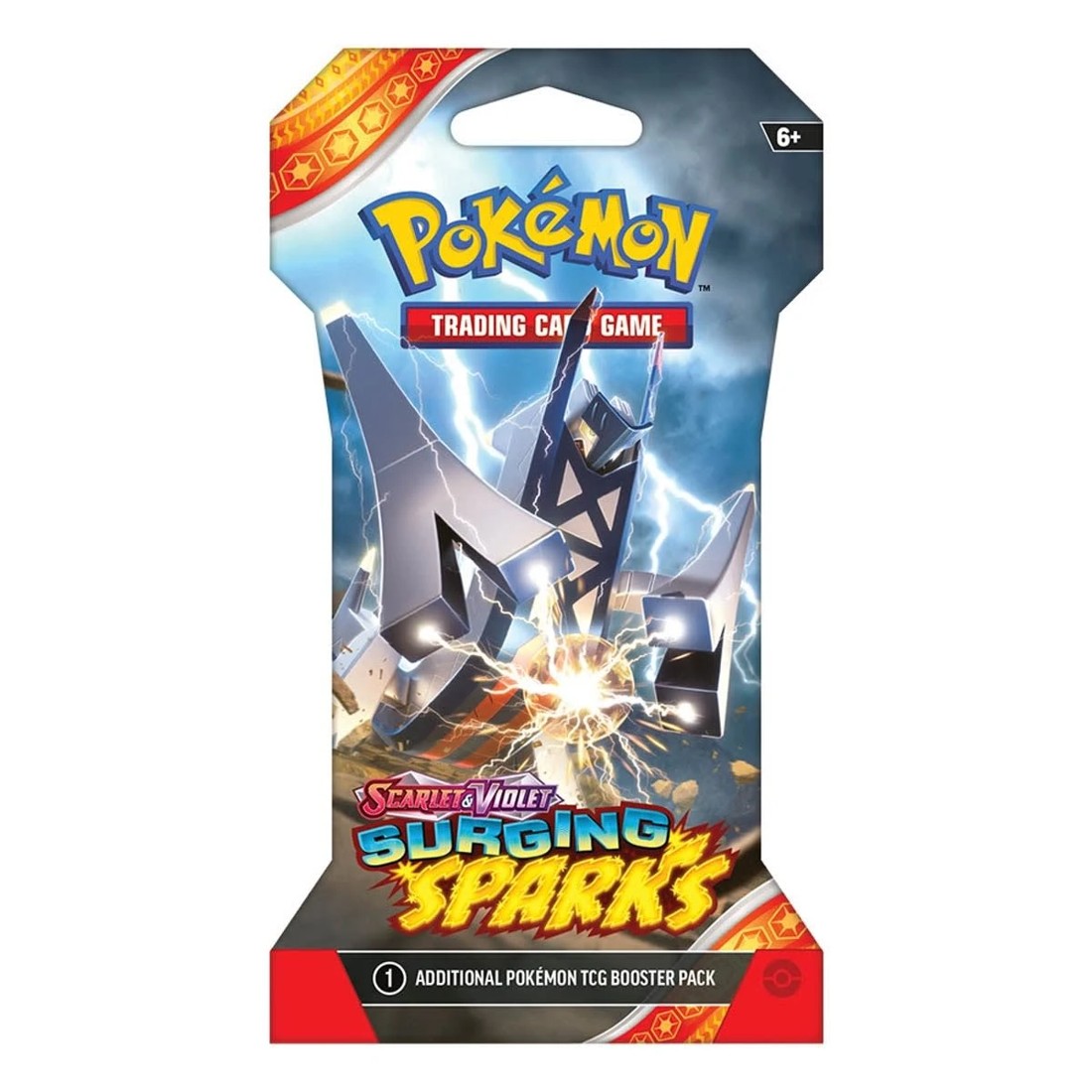 4 Pokemon Trading Card Game: Scarlet & Violet - Surging Sparks Blister Pack - Assorted, 4 of 6