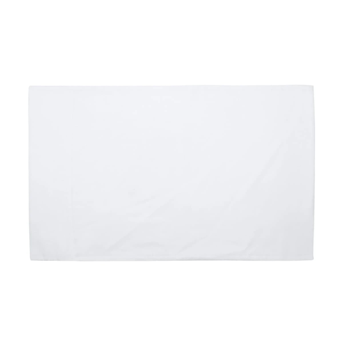 2 2 Pack 180 Thread Count Standard Pillowcases - White, 2 of 3