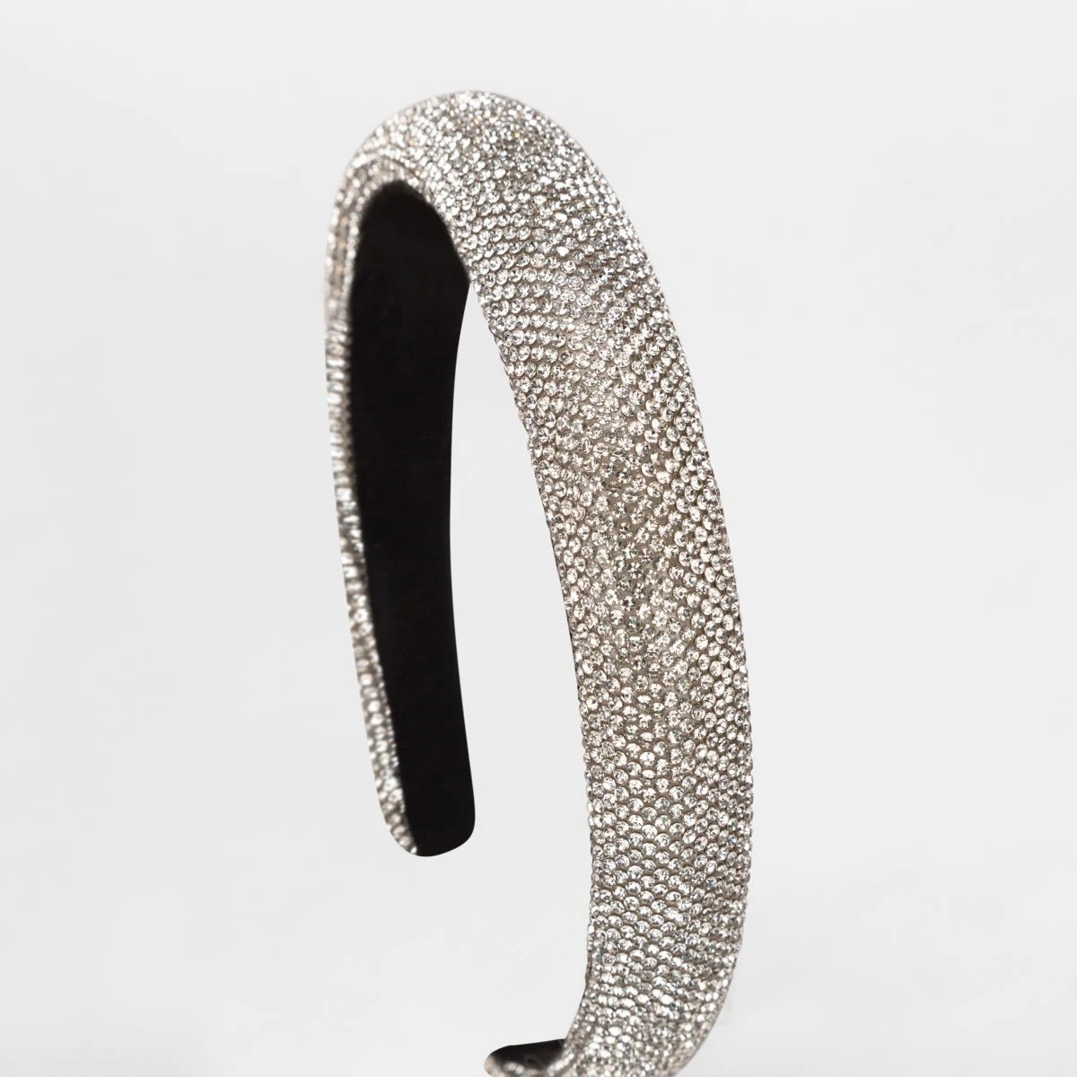 2 Jewelled Headband - Silver Tone, 2 of 5