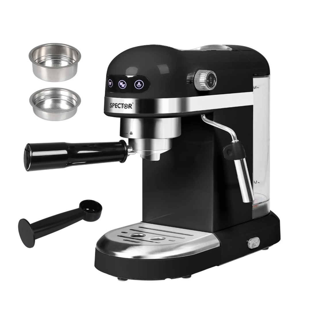 1 Spector Coffee Machine - Black, 1 of 5