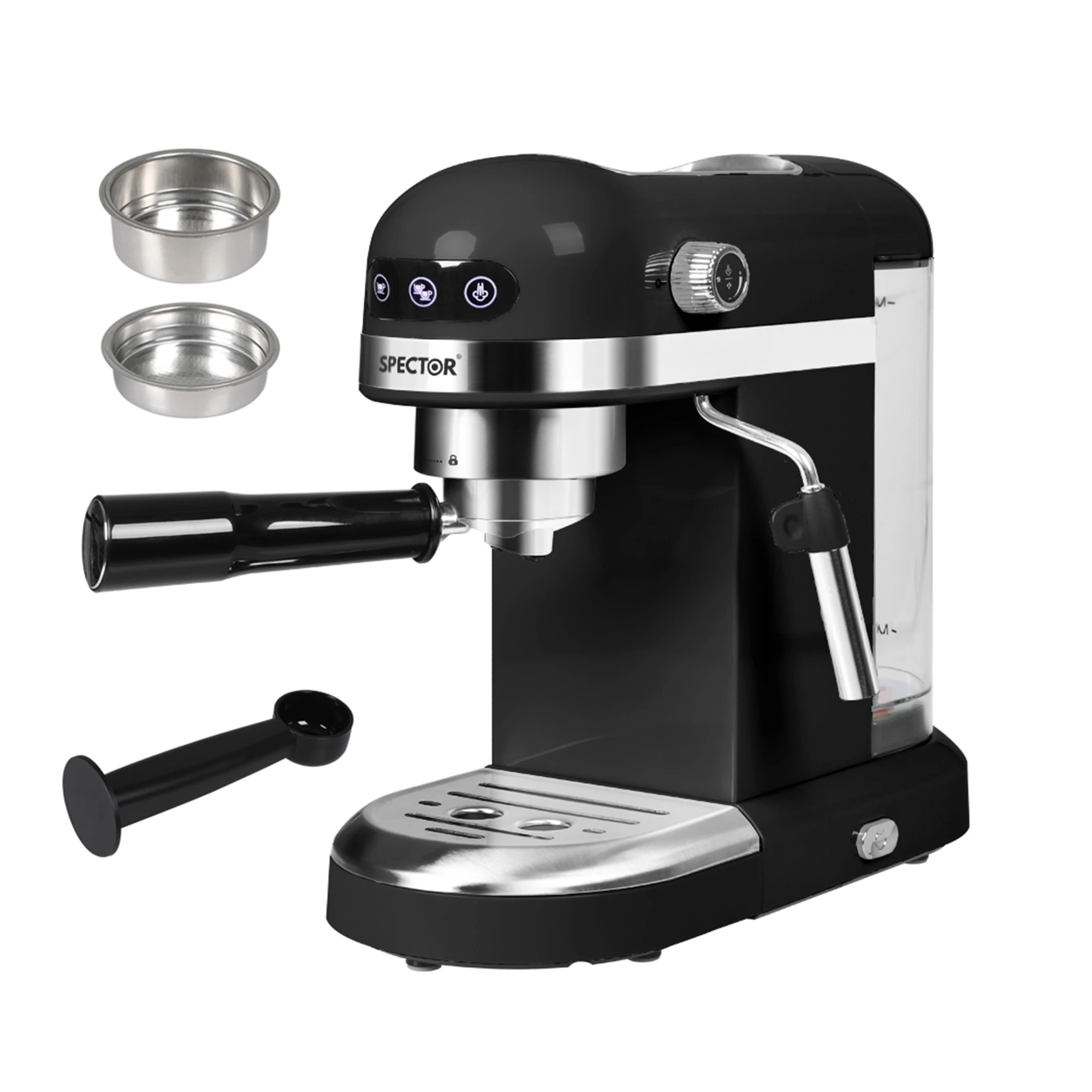 1 Spector Coffee Machine - Black, 1 of 5