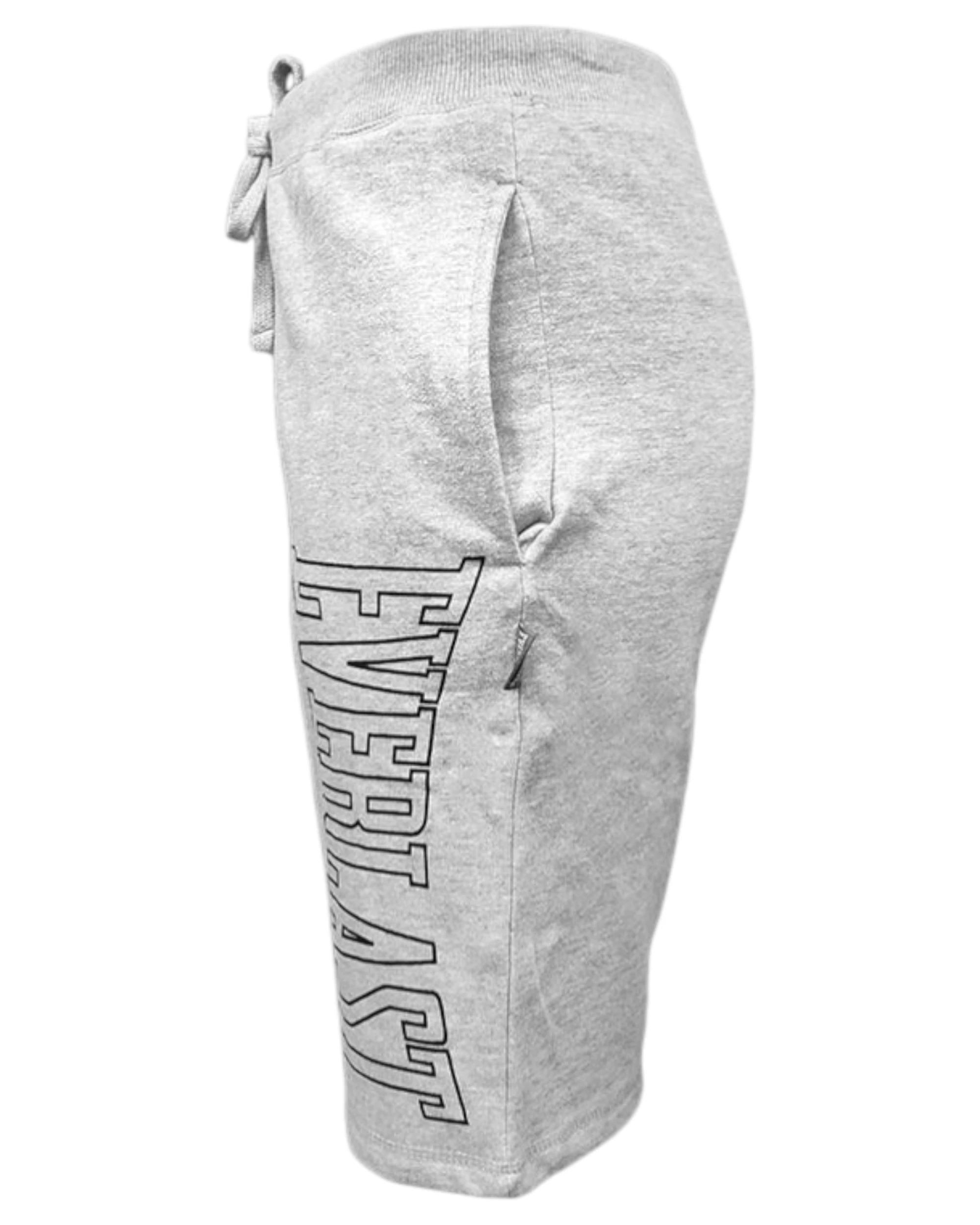 2 Everlast 2 Pack Men Brushback Sweat Shorts GREY, 2 of 2