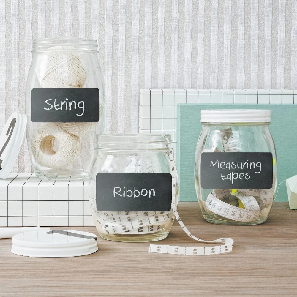 2 Avery Rectangle Chalkboard Labels White 12 Pack, 2 of 2