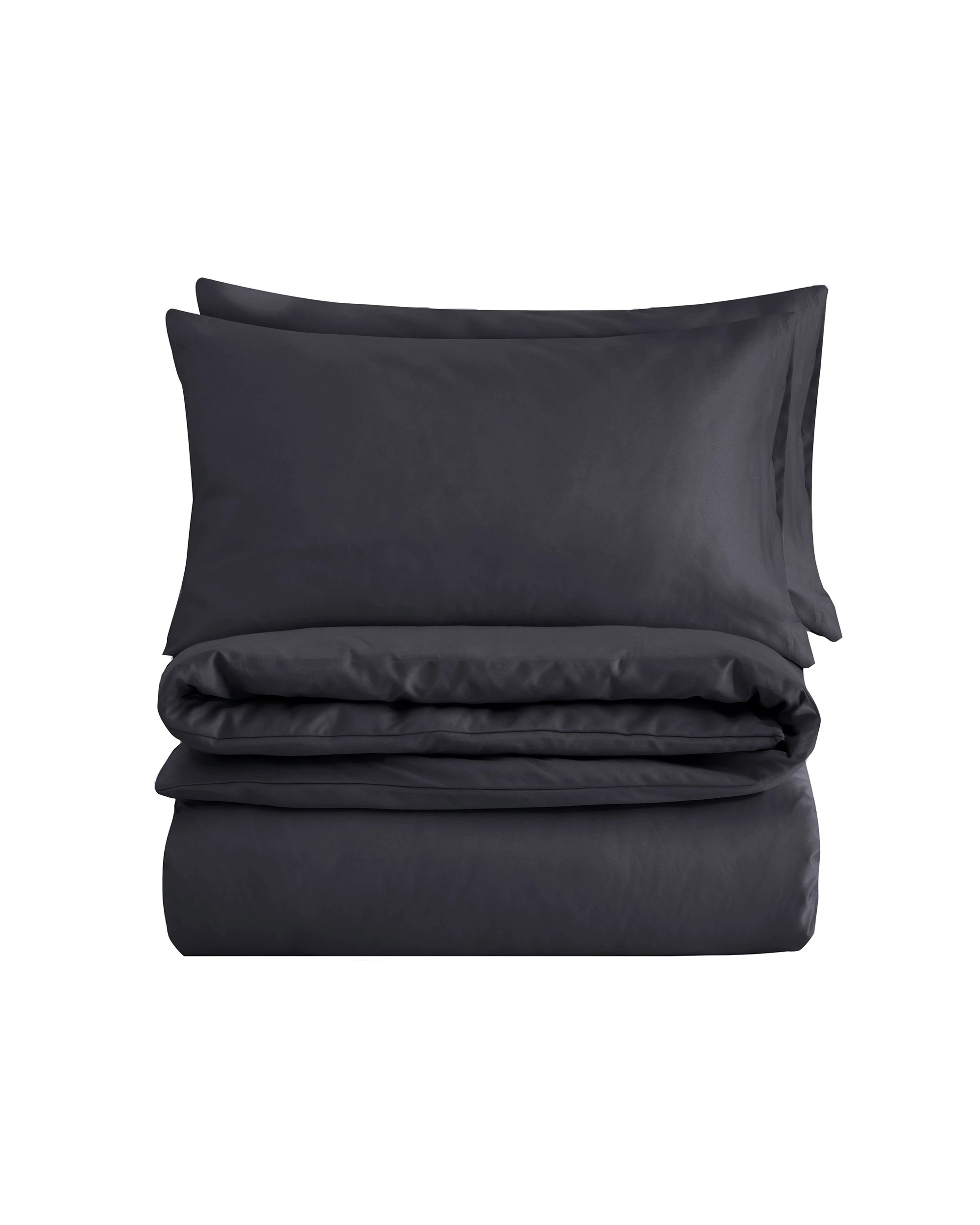 4 Dreamaker 1500TC Cotton Rich Sateen Quilt Cover Set - King Bed - Charcoal, 4 of 5