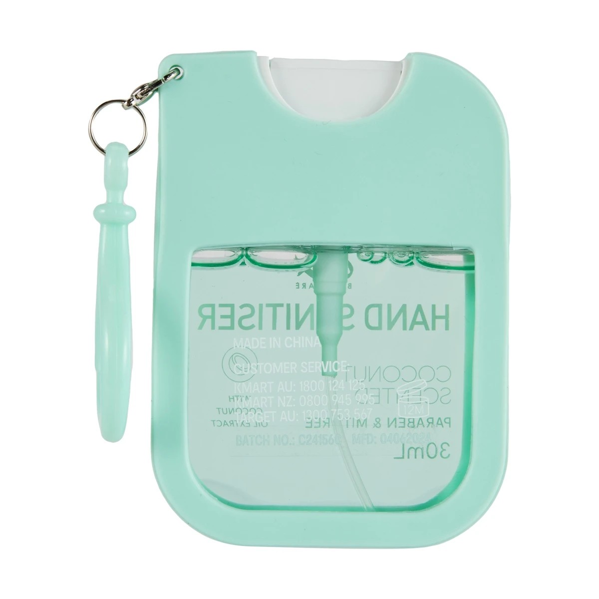 7 OXX Bodycare Hand Sanitiser 30ml - Coconut Scented, 7 of 8