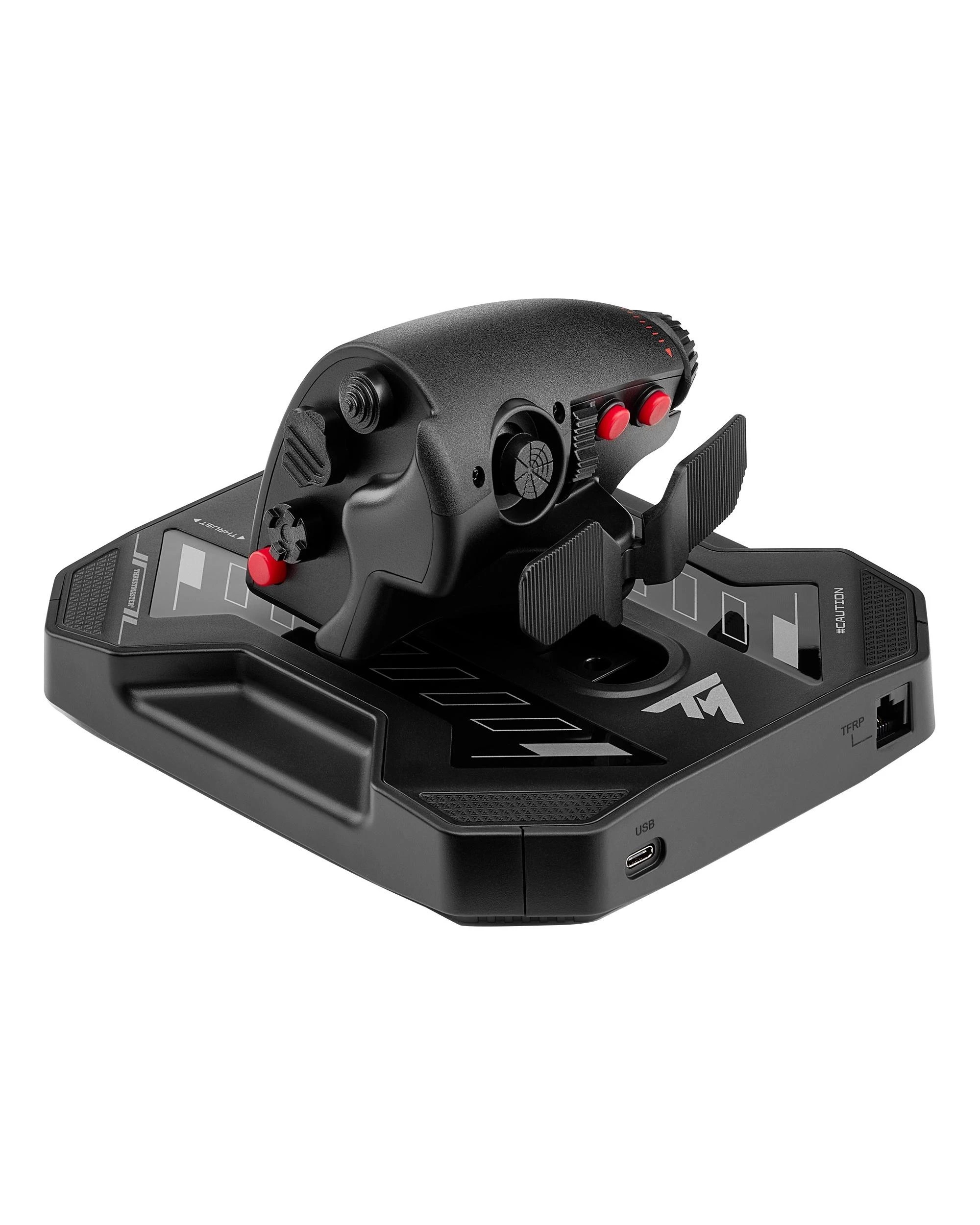 3 Thrustmaster Sol-R 6 Throttle - Throttle for Flight Simulation on PC - Black, 3 of 7