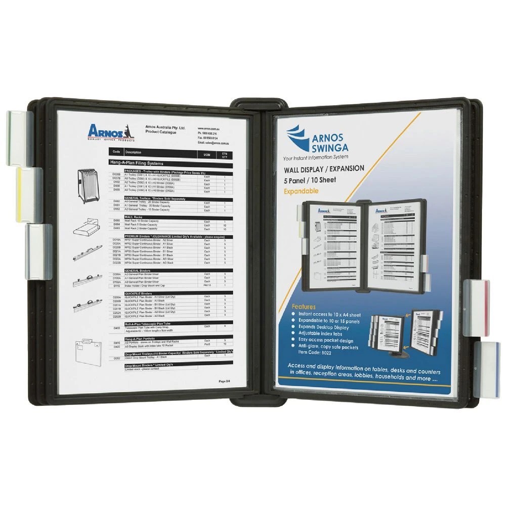 1 Arnos Swinga 5 Panel Wall Display or Expansion Pack, 1 of 2