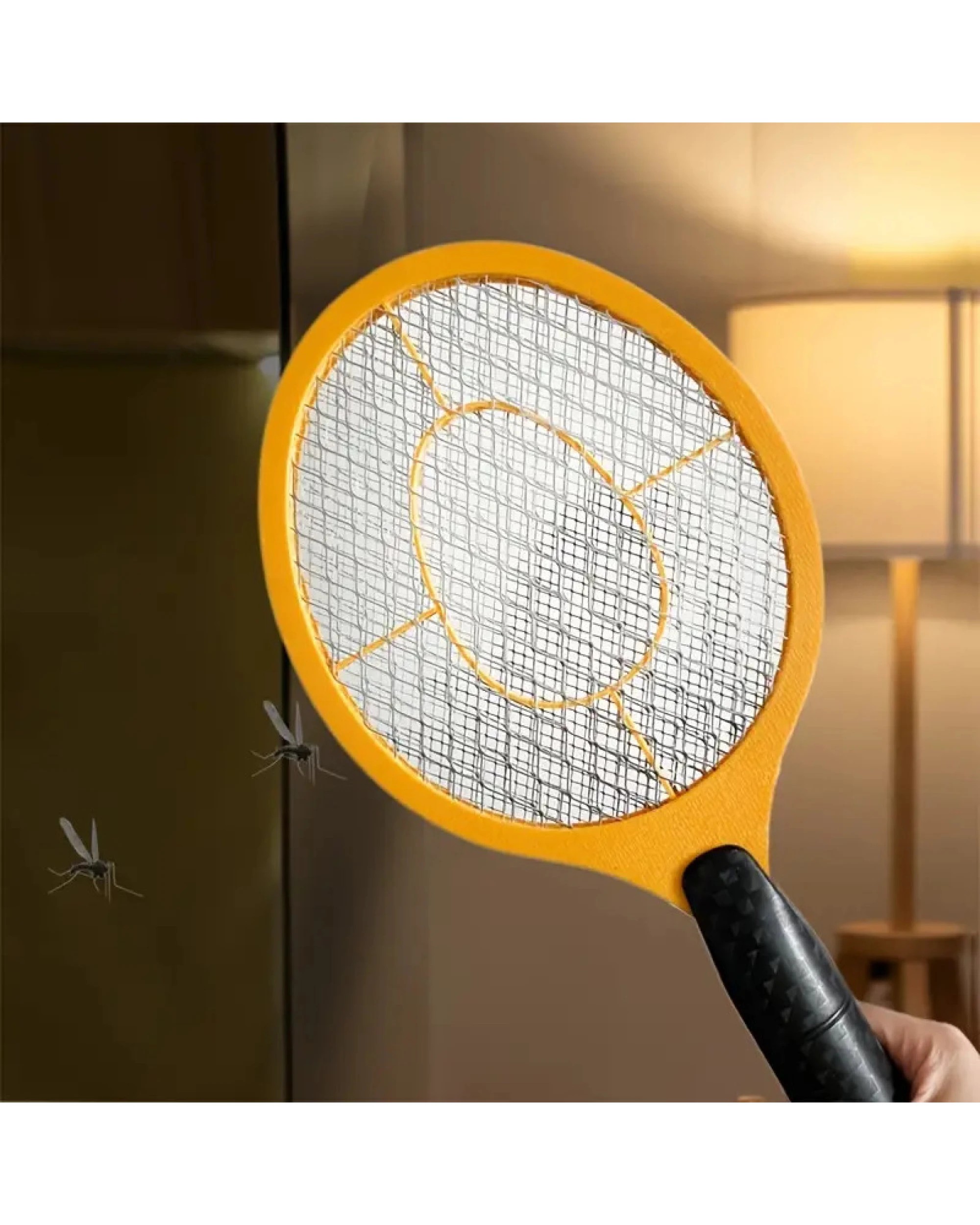 6 BR Outdoor Electric Insect Zapper Racket for Flies and Mosquitoes, 6 of 6
