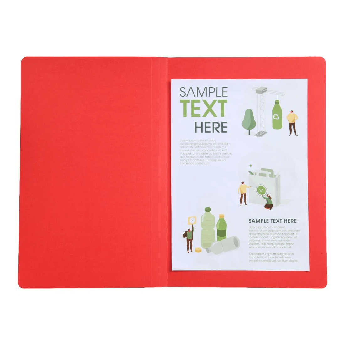 2 J.Burrows Foolscap Manila Folder Assorted 25 Pack, 2 of 4