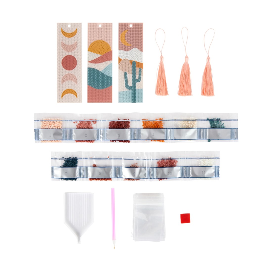 2 3 Pack Sparkle Gem Art - Bookmarks, 2 of 3