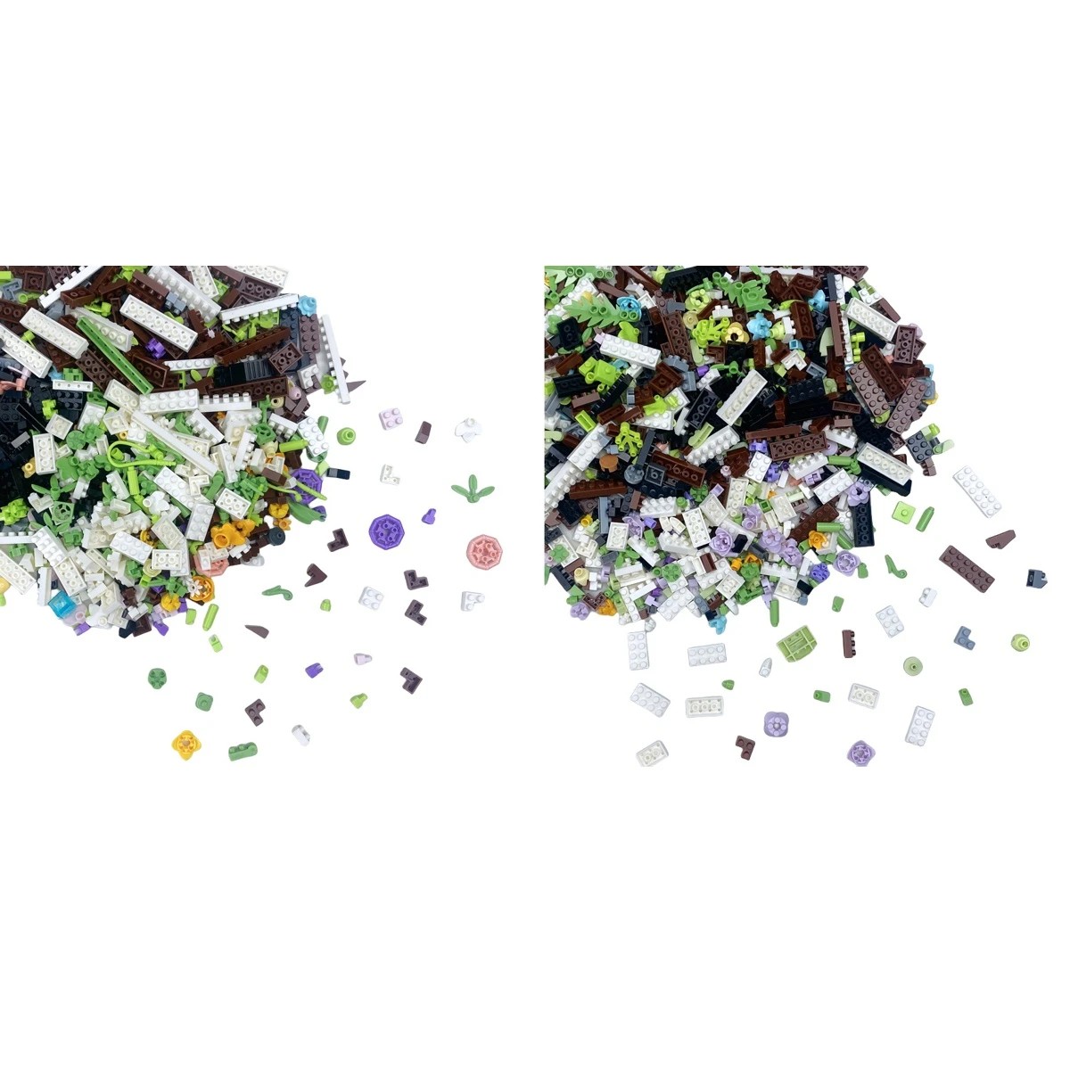 3 Mini Blocks Flower Series: Panda in Tree - Assorted, 3 of 6