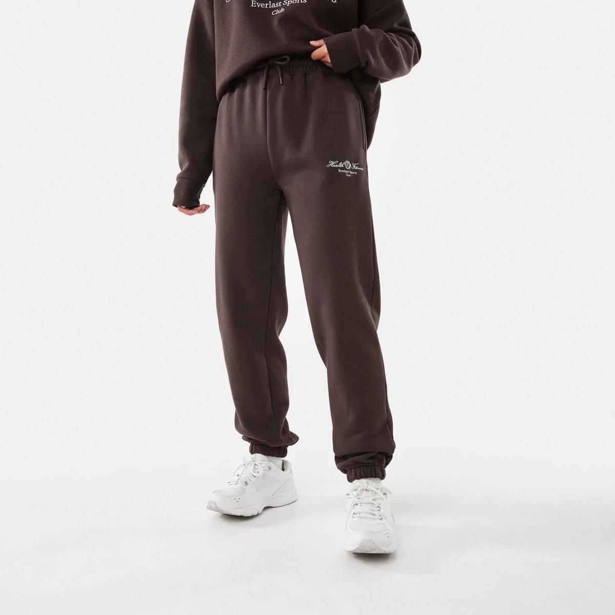 1 Everlast Womens Street Trackpants Coffee, 1 of 7
