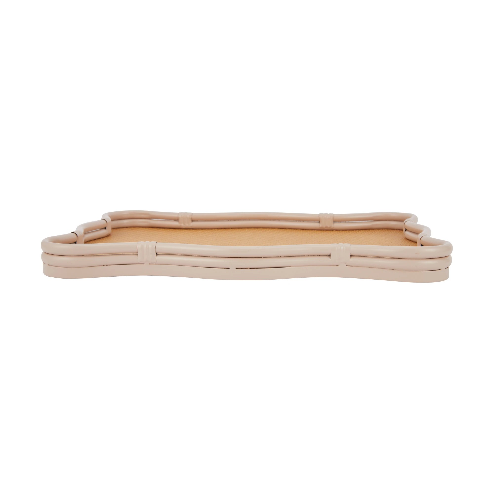 2 Wave Rattan Decor Tray, 2 of 6