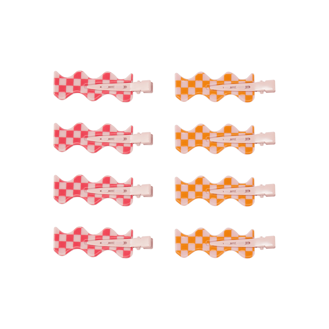 1 OXX Haircare 8 Piece Brunch Club Crease Free Clips, 1 of 3