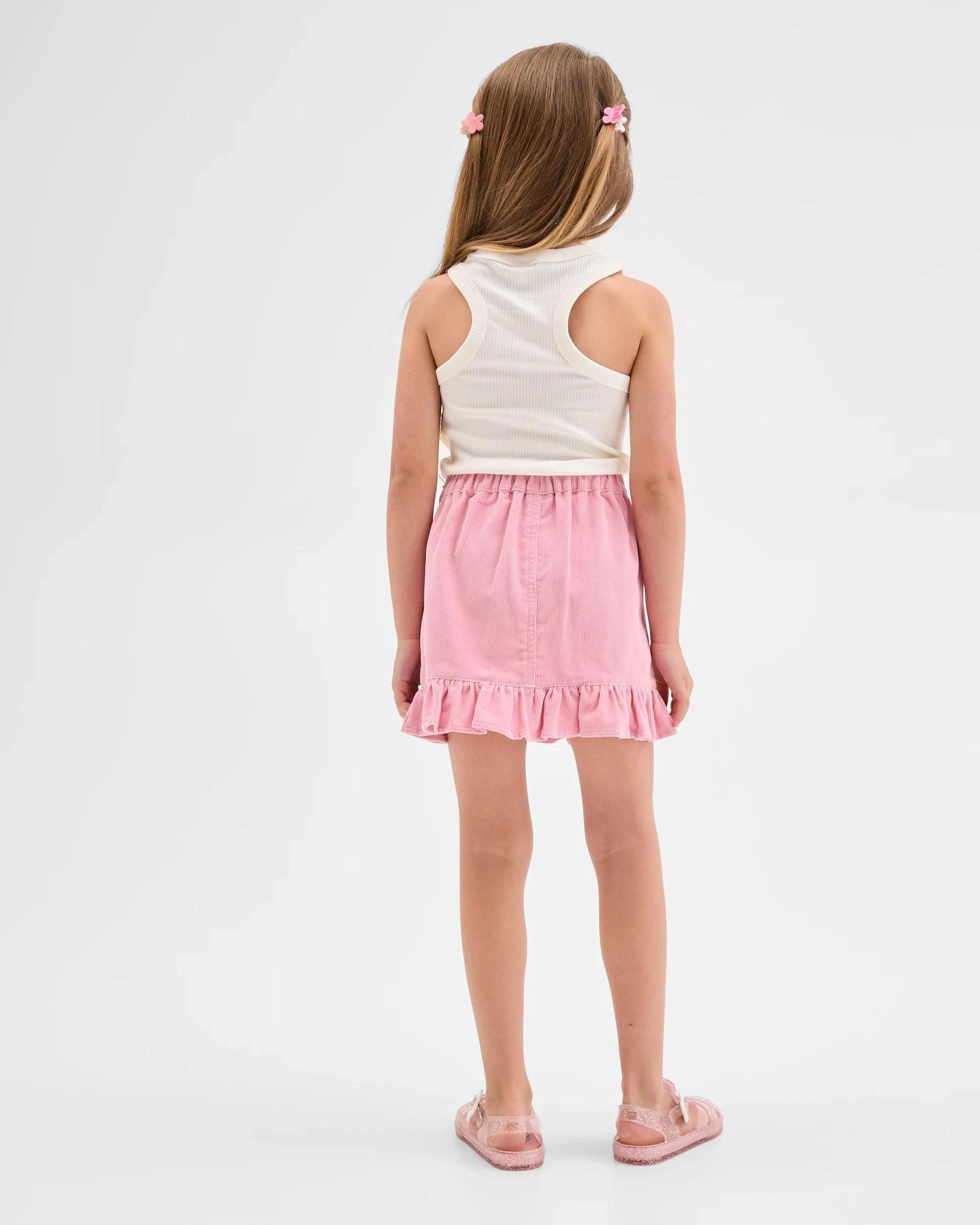5 Target Kids Australian Cotton Corduroy Skirt PINK, 5 of 7