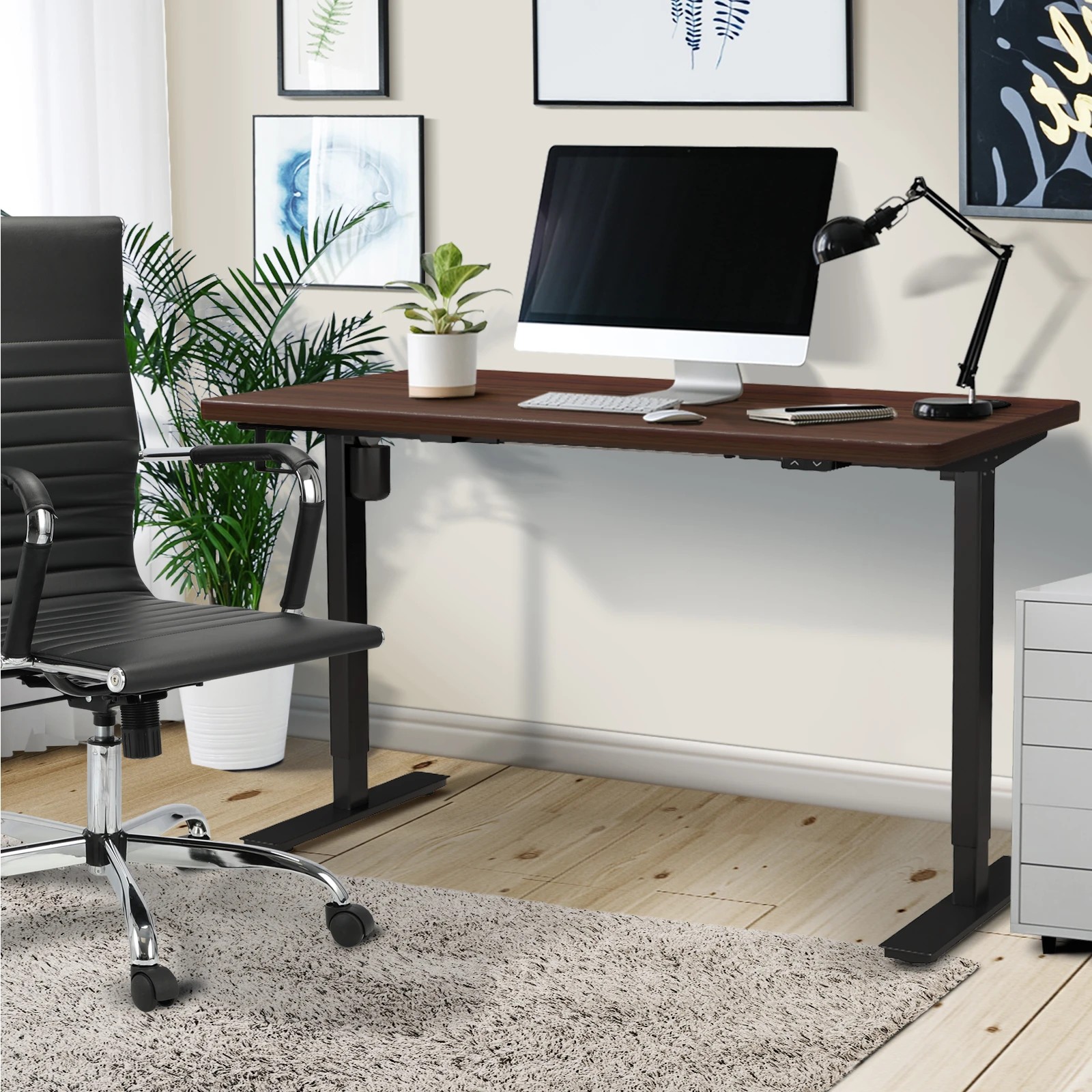 2 Oikiture 140cm Electric Standing Desk Single Motor
 - Multi, 2 of 4