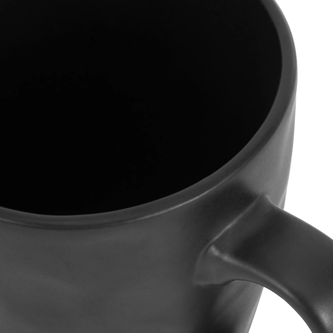 3 Hammered Black Mug, 3 of 6