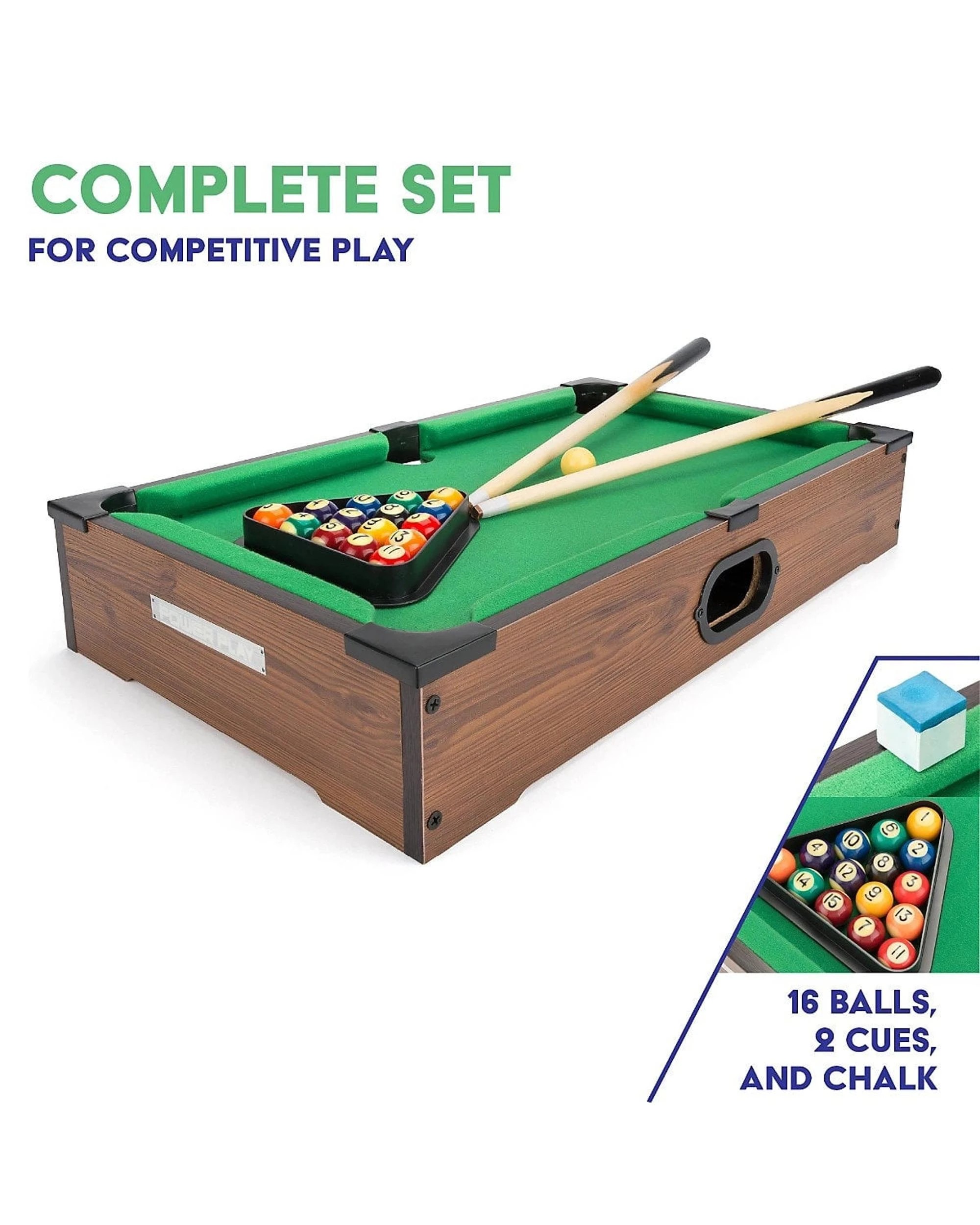 2 Power Play 20 inch Pool Table, 2 of 6