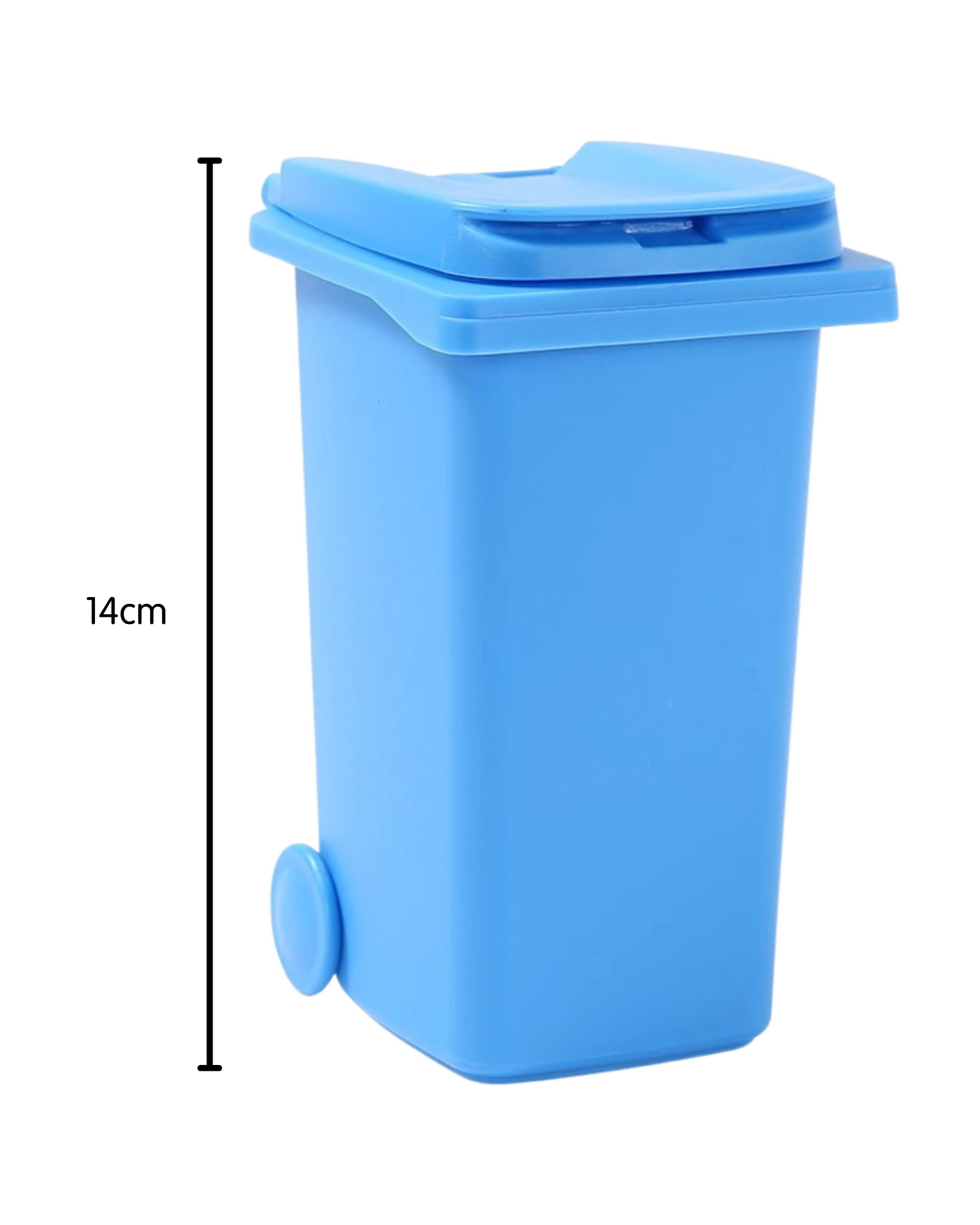 4 Boxsweden Mini Wheelie Bin 14cm Assorted - Assorted, 4 of 5