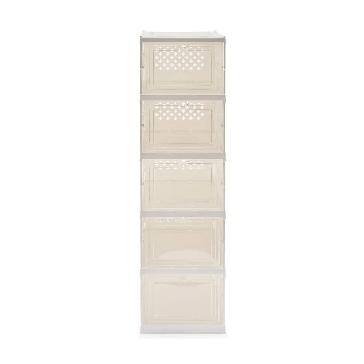 5 5 Tier Collapsible Shoe Box, 5 of 9