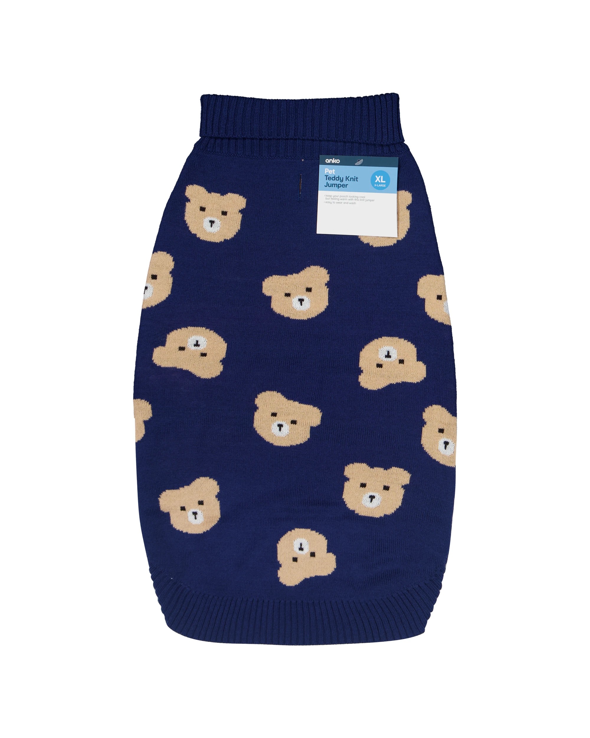 9 Pet Teddy Knit Jumper - Extra Large, 9 of 9