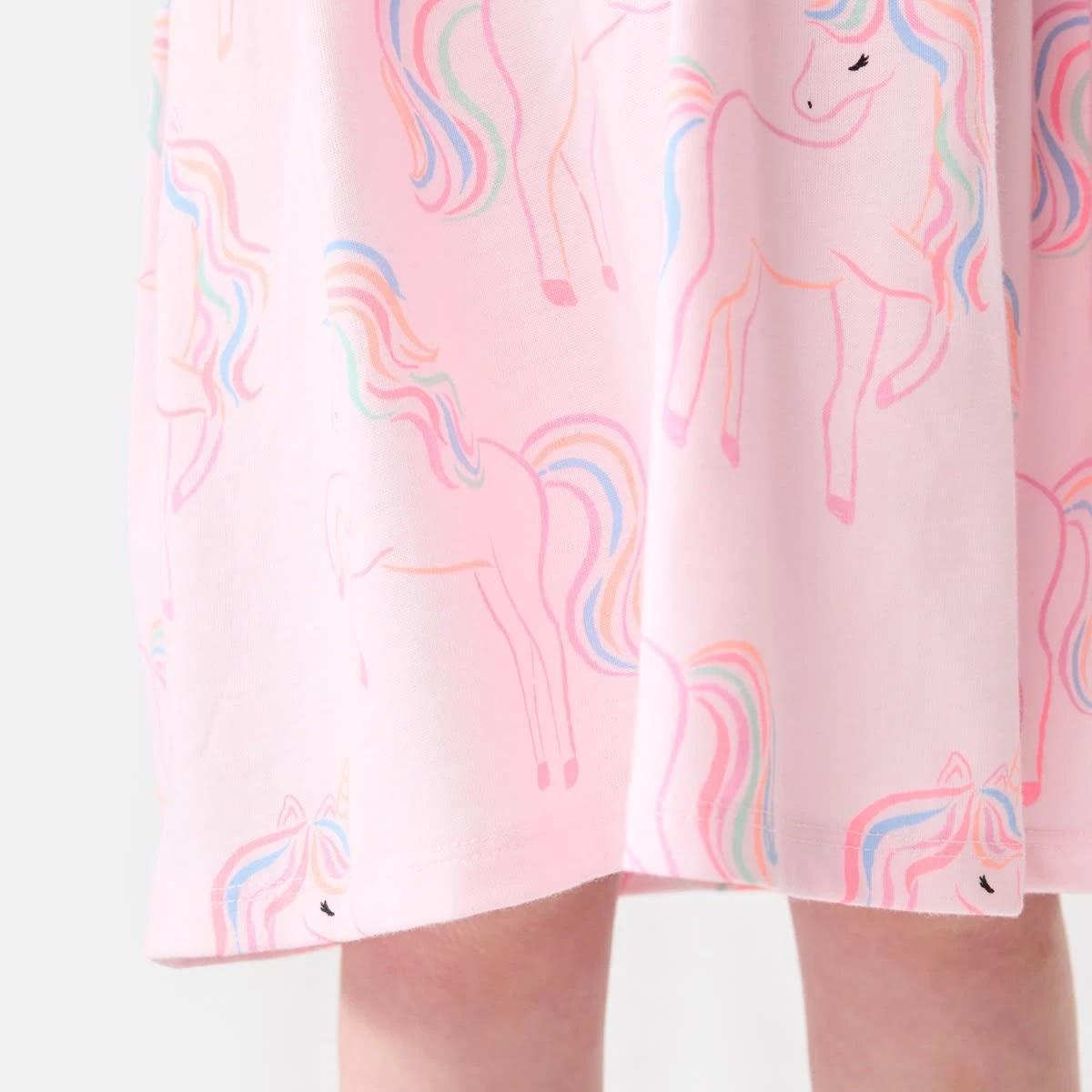 6 Jersey Dress VIBRANT UNICORN BALLERINA, 6 of 8