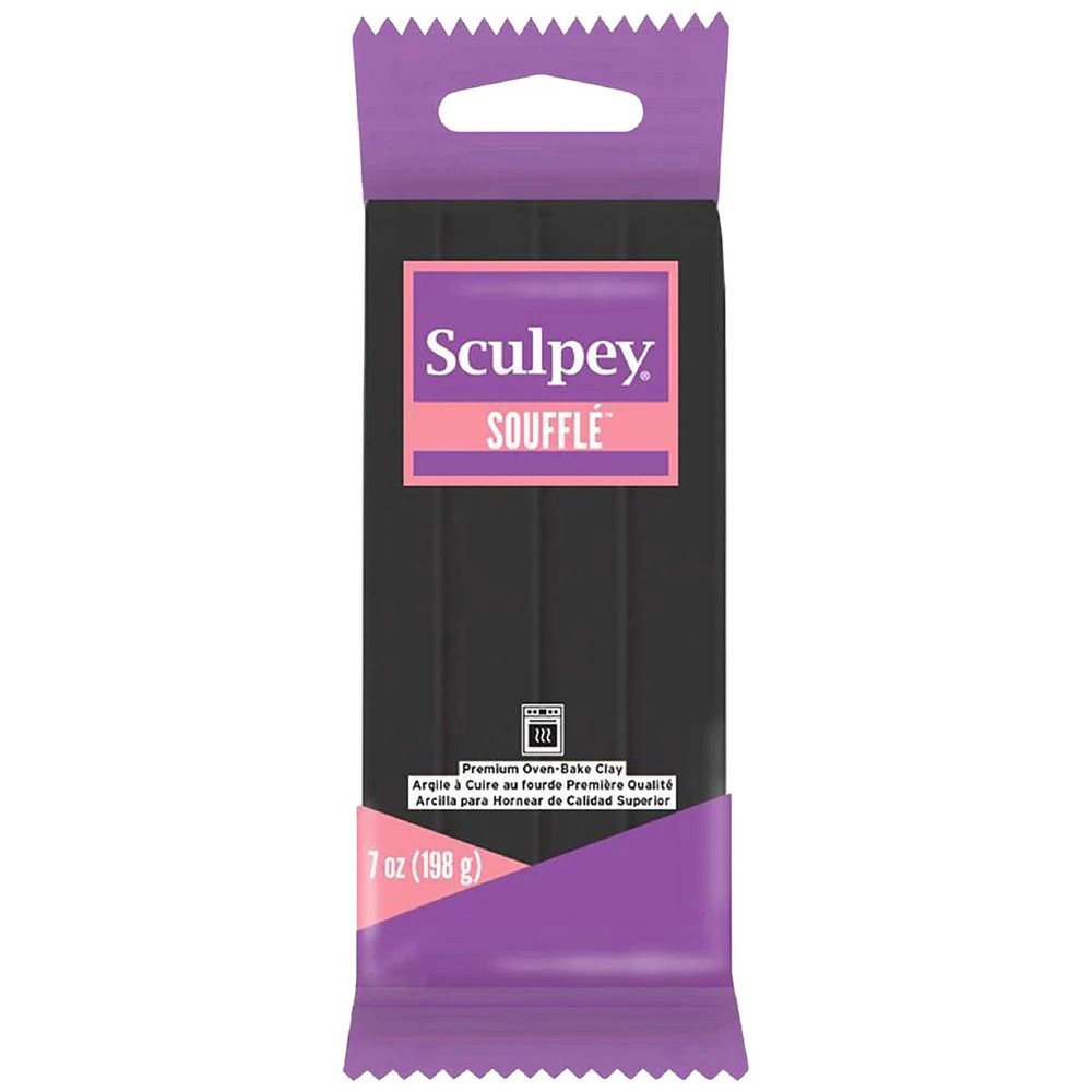 1 Sculpey Soufflé Oven-bake Clay 198g Poppyseed, 1 of 1