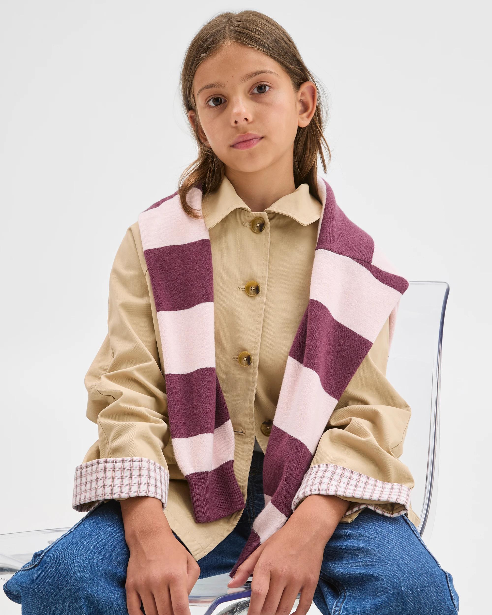 2 Target Kids Australian Cotton Car Coat TAN, 2 of 6