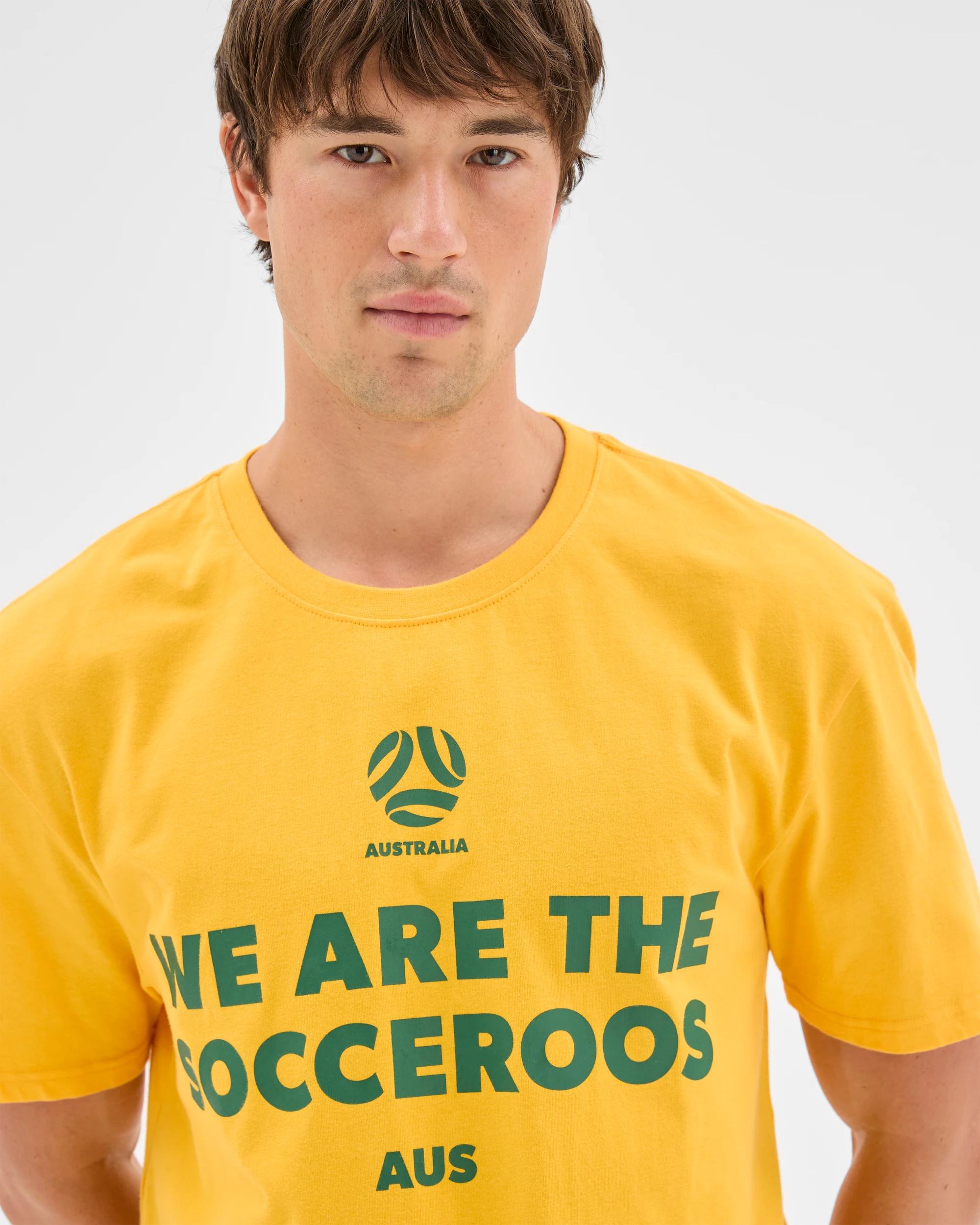 1 Socceroos Short Sleeve T-Shirt GOLD, 1 of 6