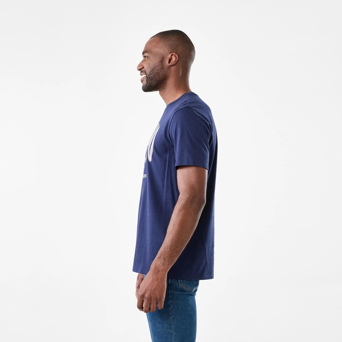 2 Print T-shirt Blu Night, 2 of 5