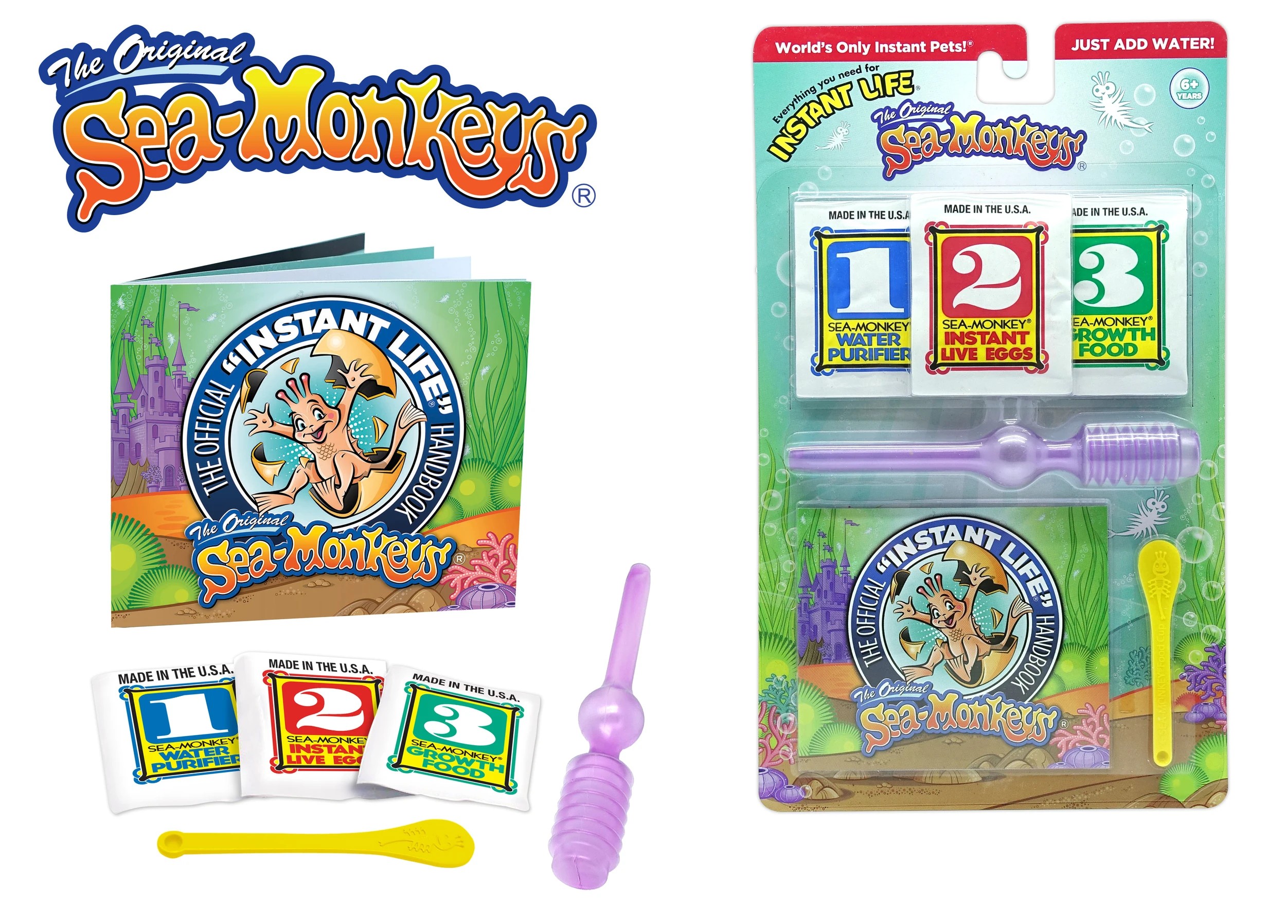 3 Sea Monkeys Instant Life Playset - Assorted, 3 of 3