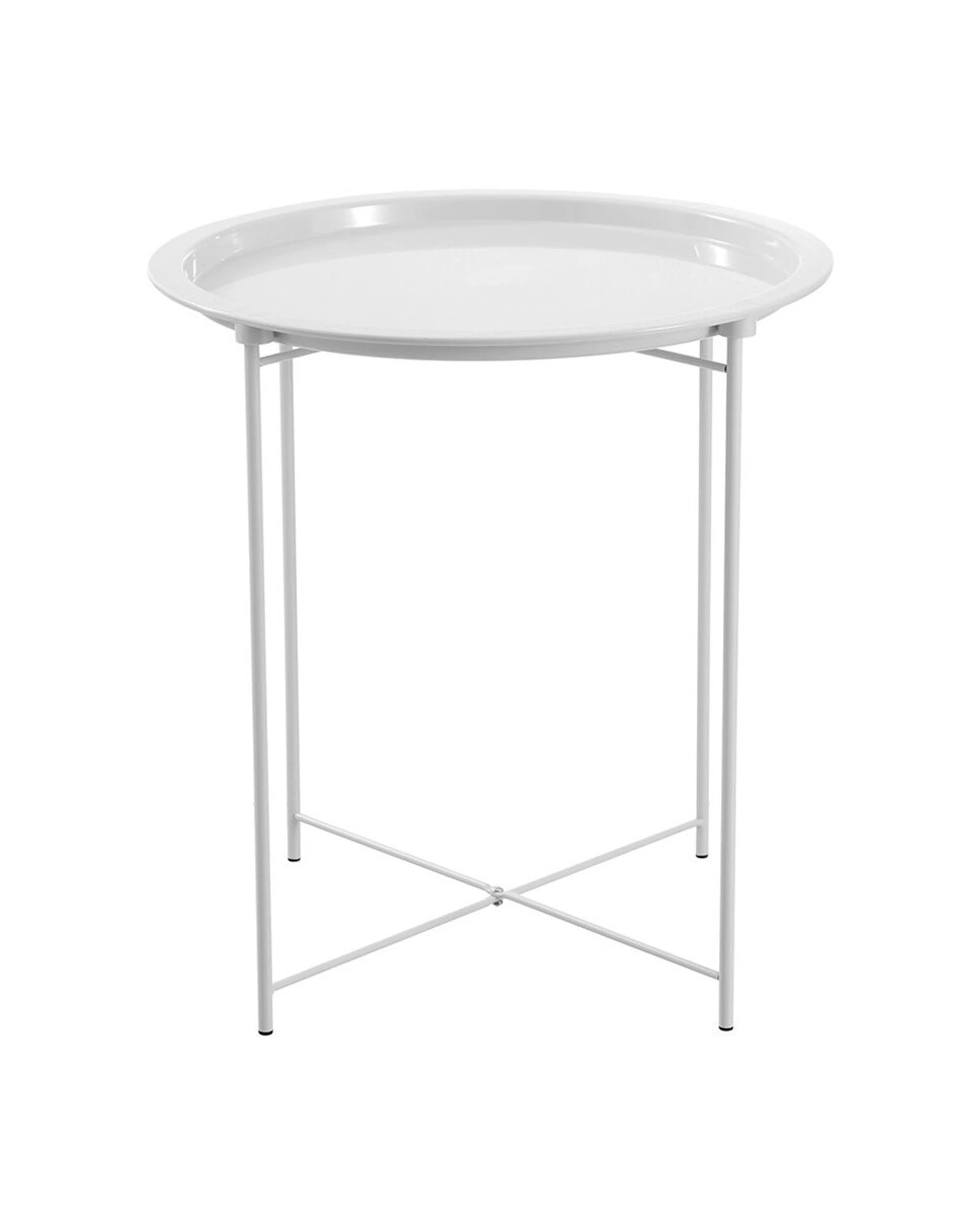 8 Boxsweden 2pc Luno Round Side Table Home 47x47x50cm - Multi, 8 of 9