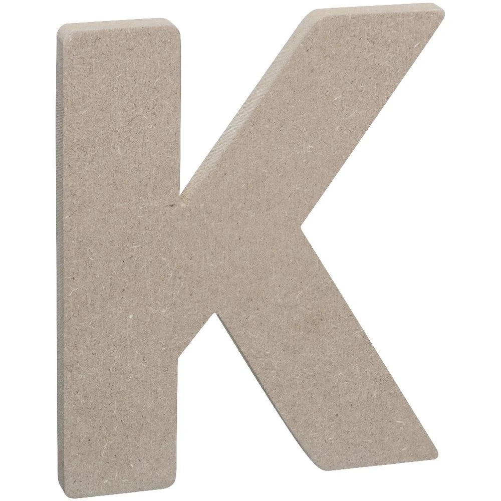 3 Born Wooden Alphabet Letter K 20cm, 3 of 3