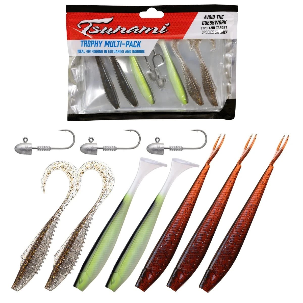1 Tsunami Trophy Lures Multi Pack, 1 of 7