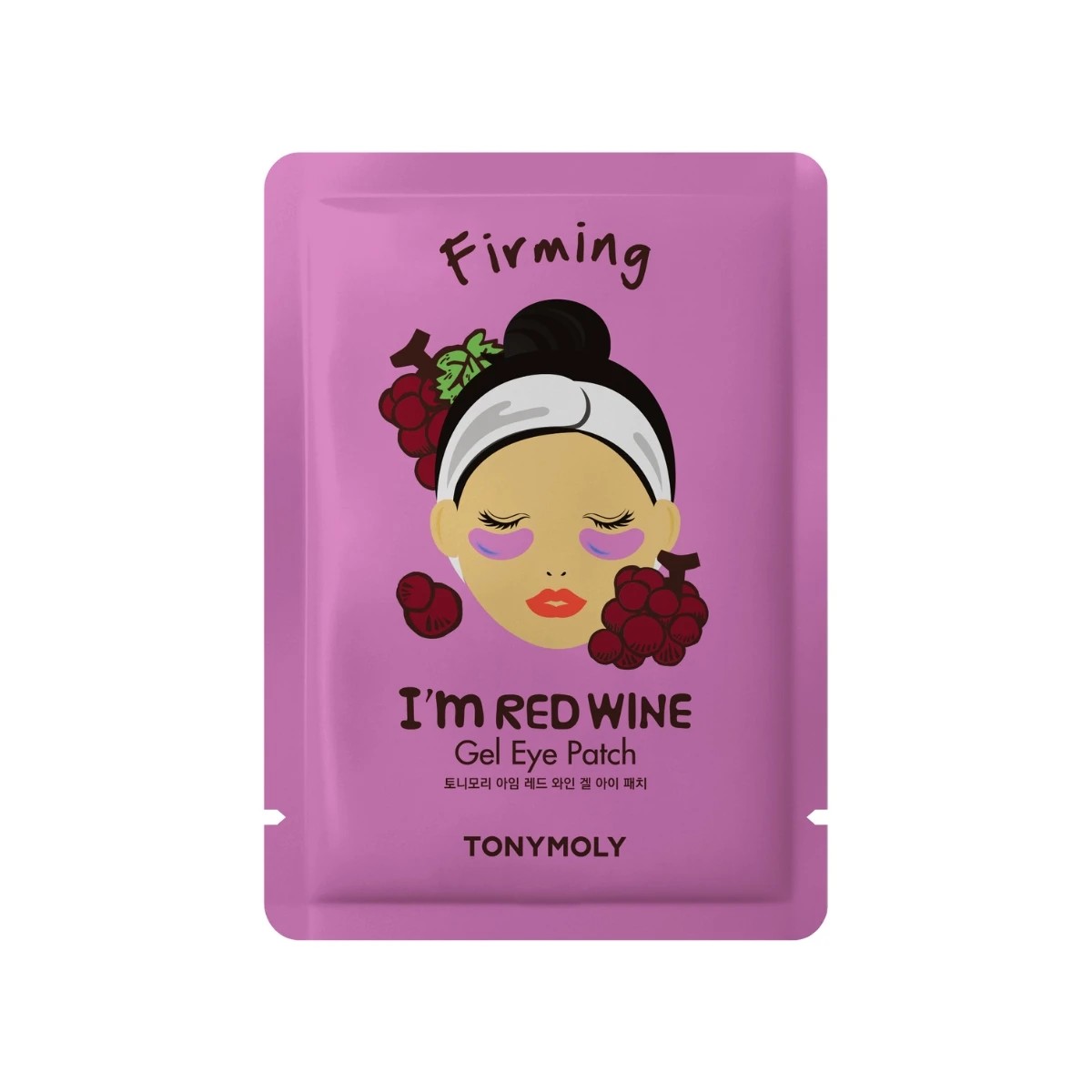1 Tony Moly I'm Red Wine Firming Gel Eye Patch, 1 of 2